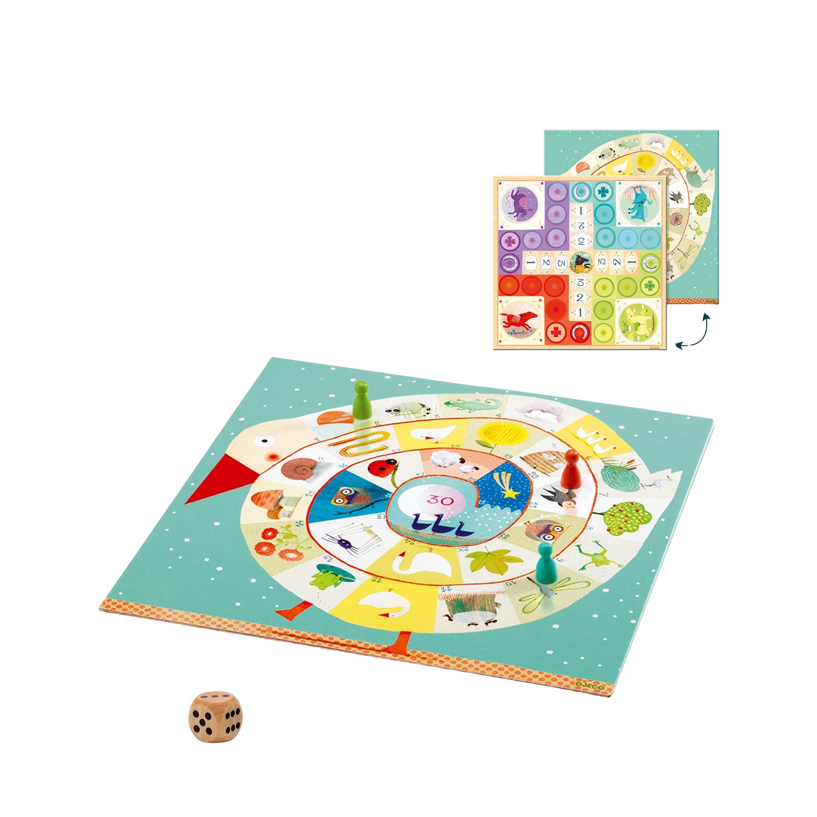 Ludo Plus Snakes and Ladders In Suitcase