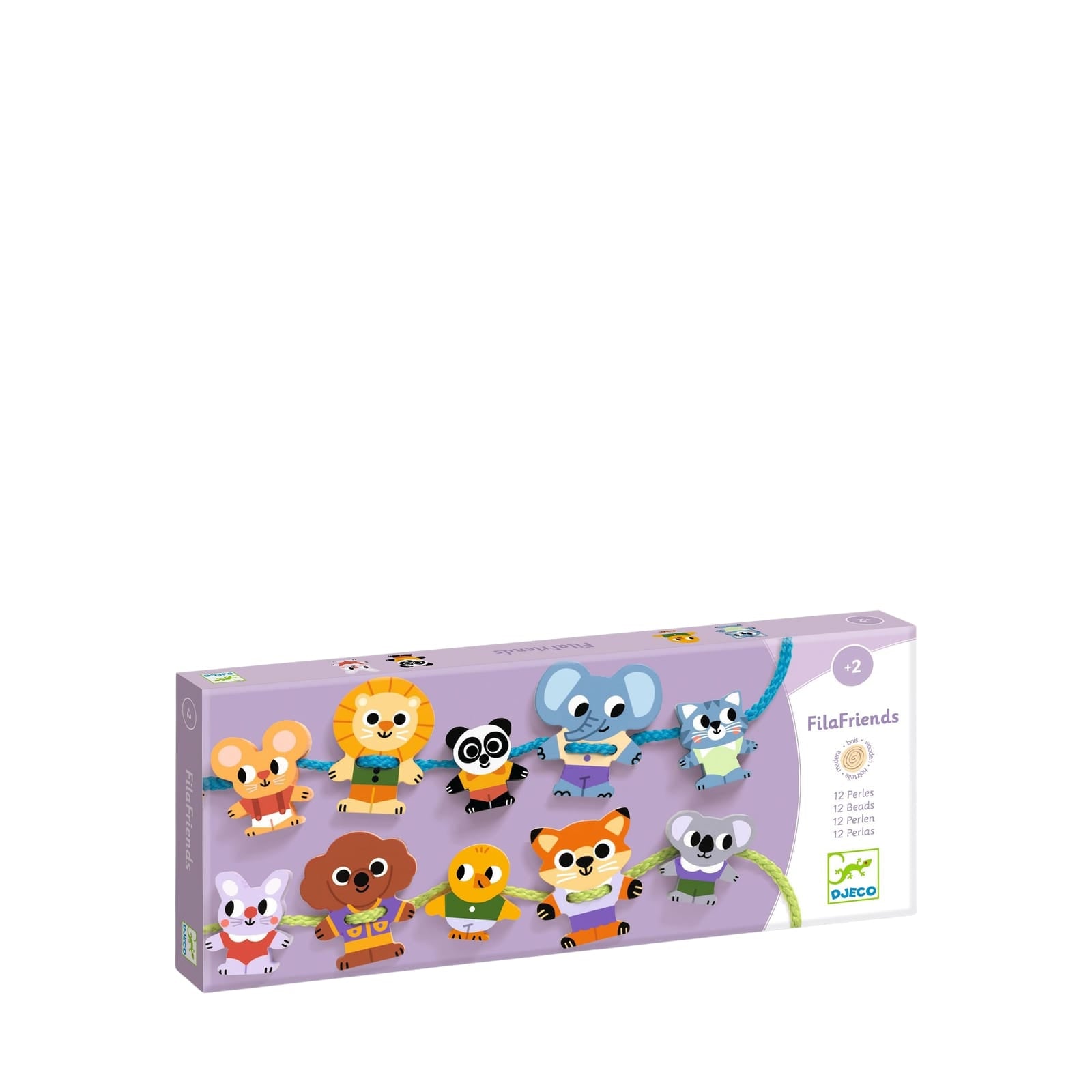 Lacing Beads - Animal Friends