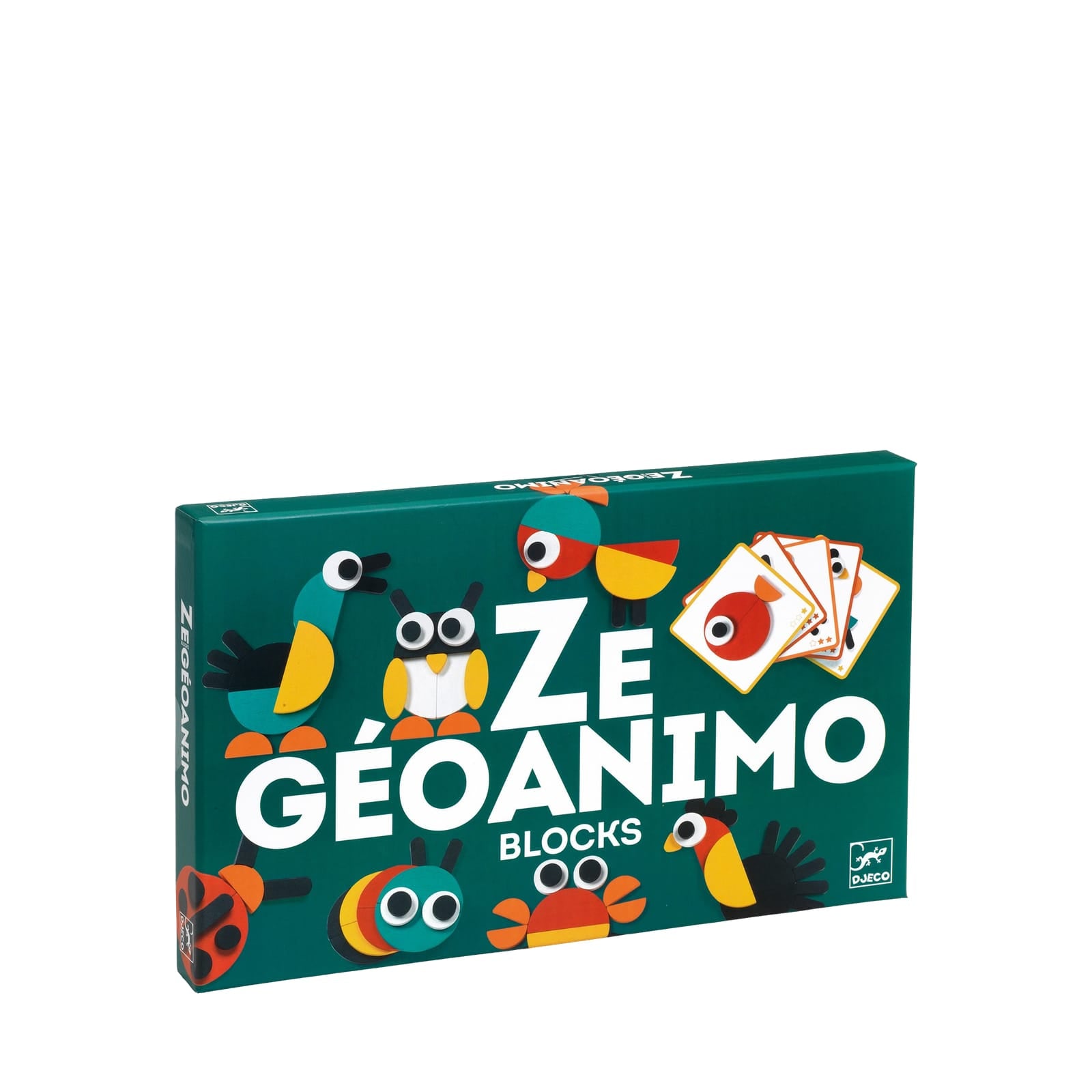 Wooden Stacking Game - Coloured Animals