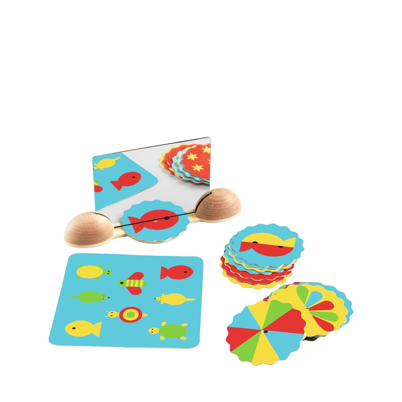 Mirror Images - Coloured Shapes