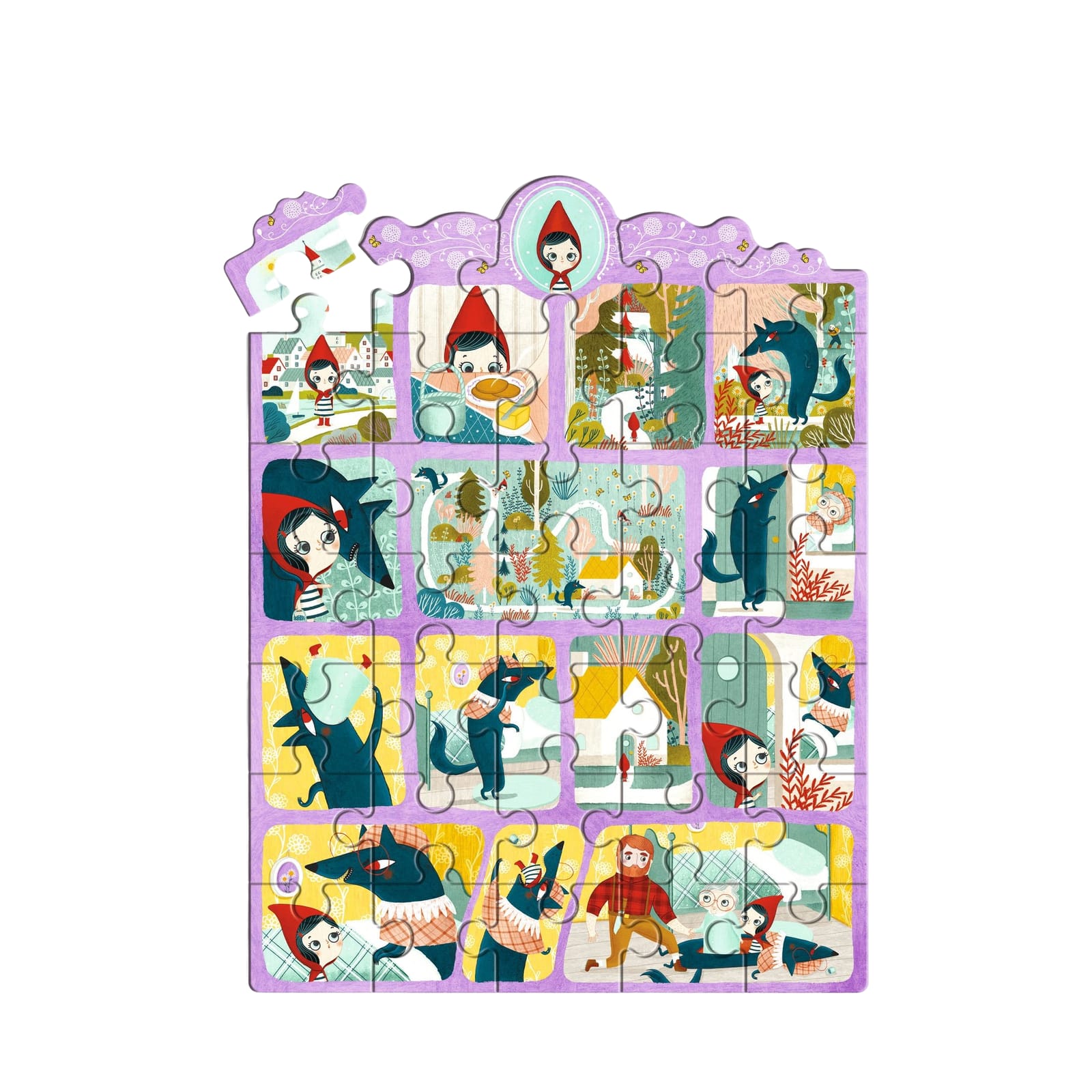 35 Piece Story Puzzle - Little Red Riding Hood