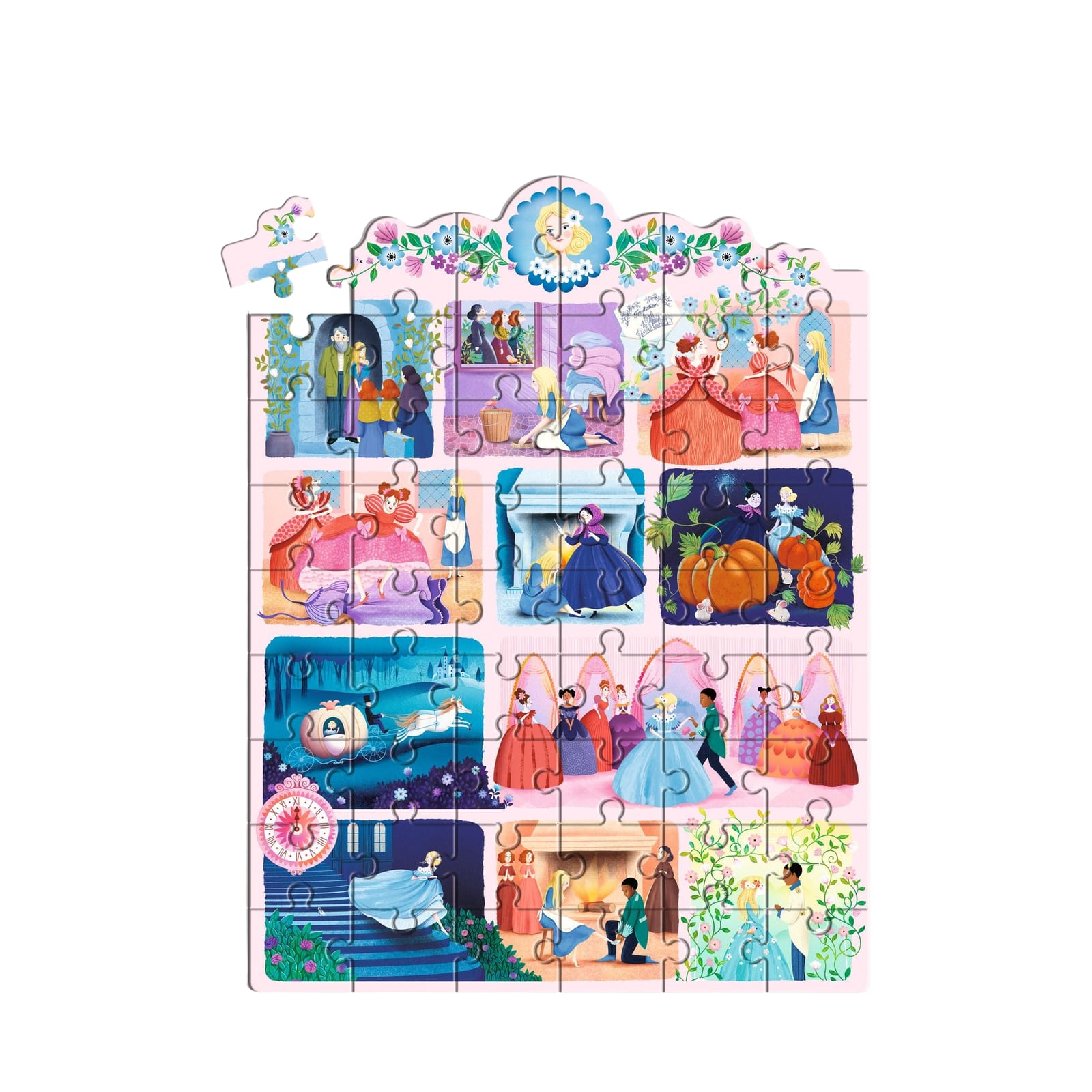 54 Piece Story Puzzle - Cinderella