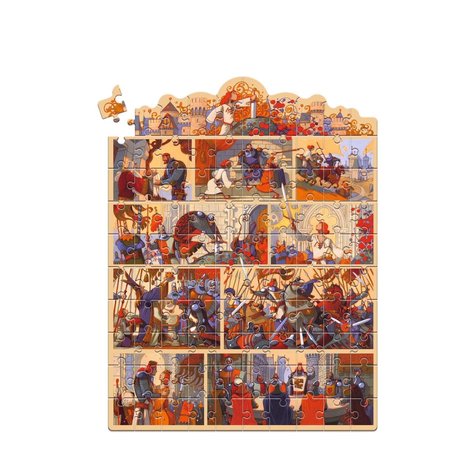 100 Piece Story Puzzle - The King Arthur