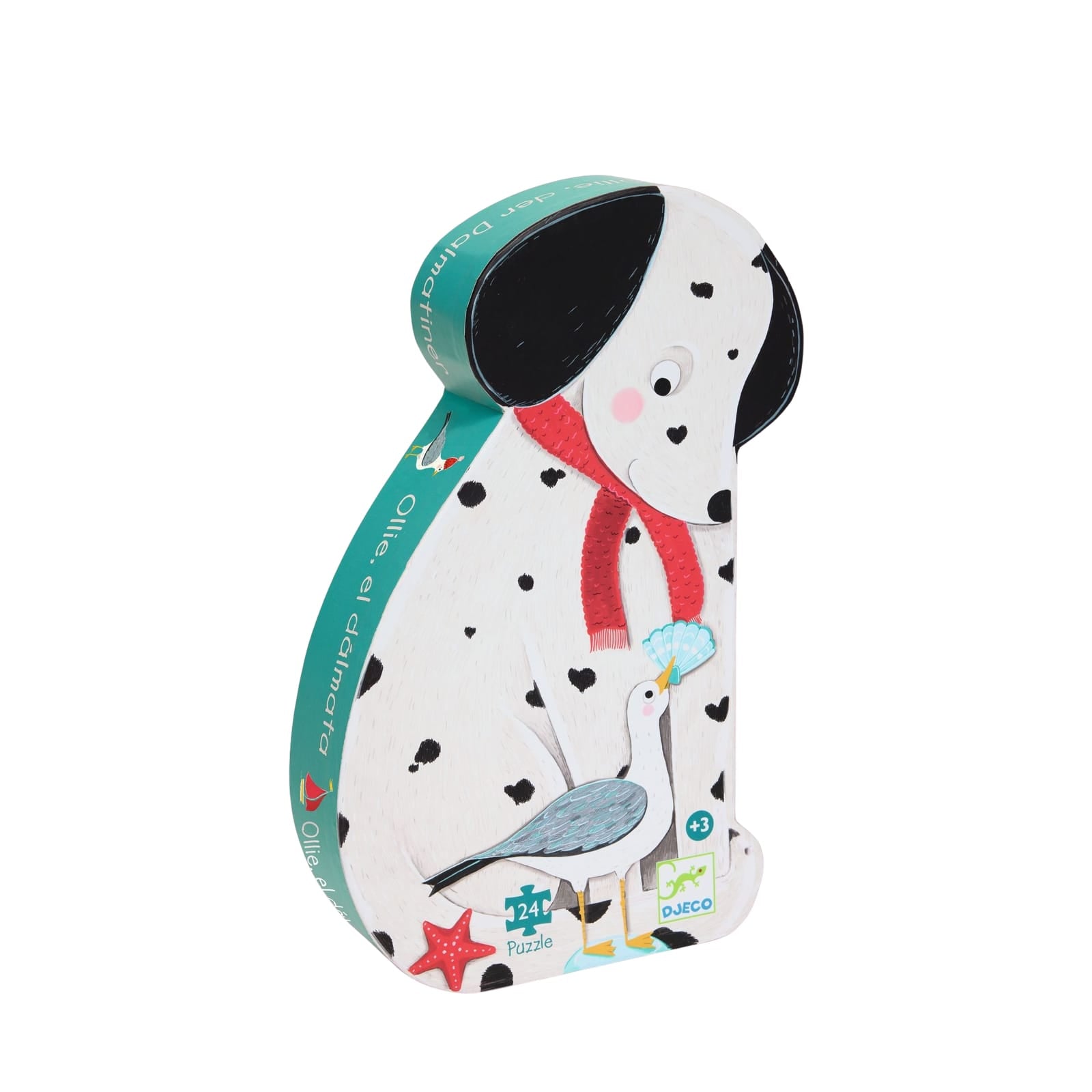 Silhouette 24 Piece Puzzle - Ollie The Dalmatian