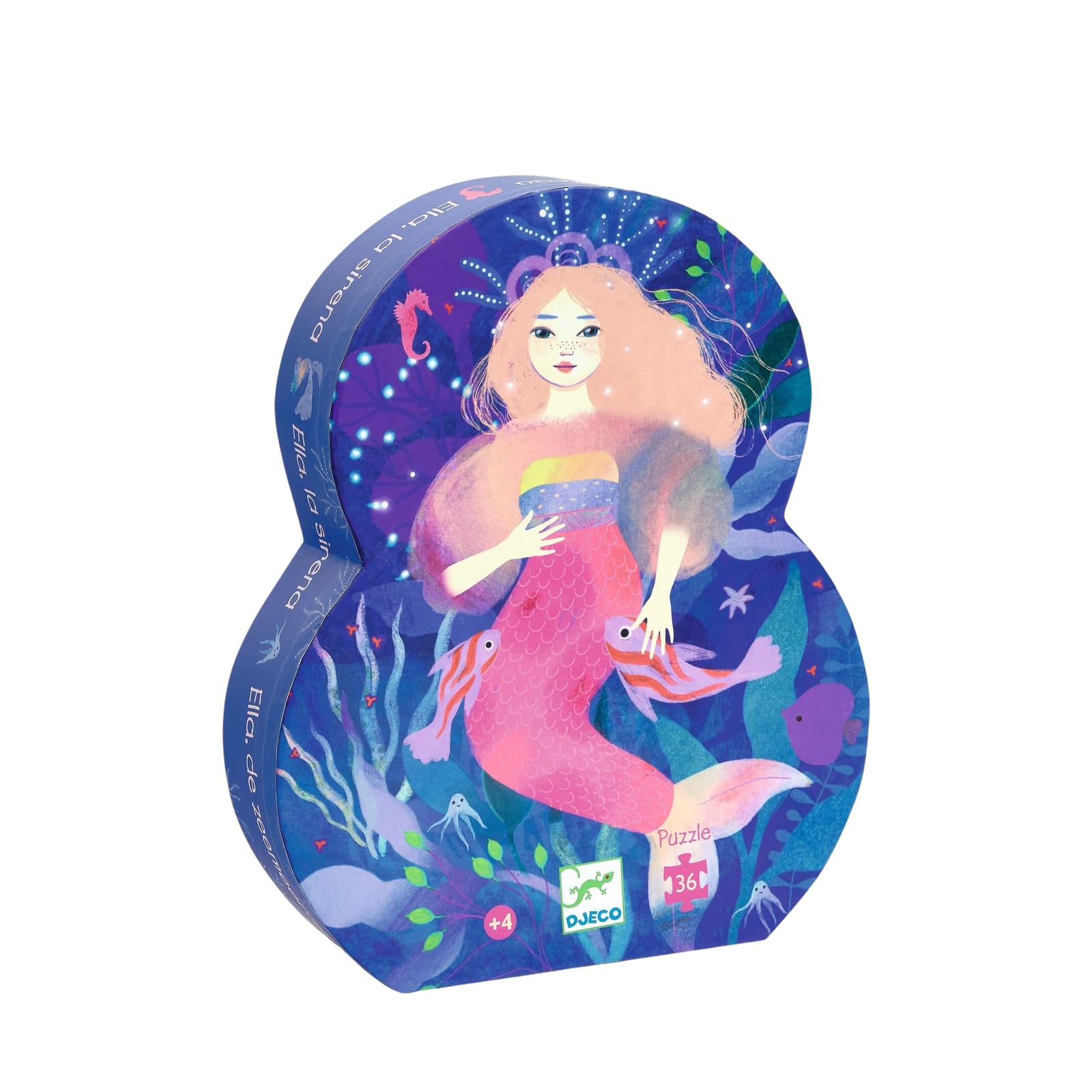 Silhouette 24 Piece Puzzle - Ella The Mermaid