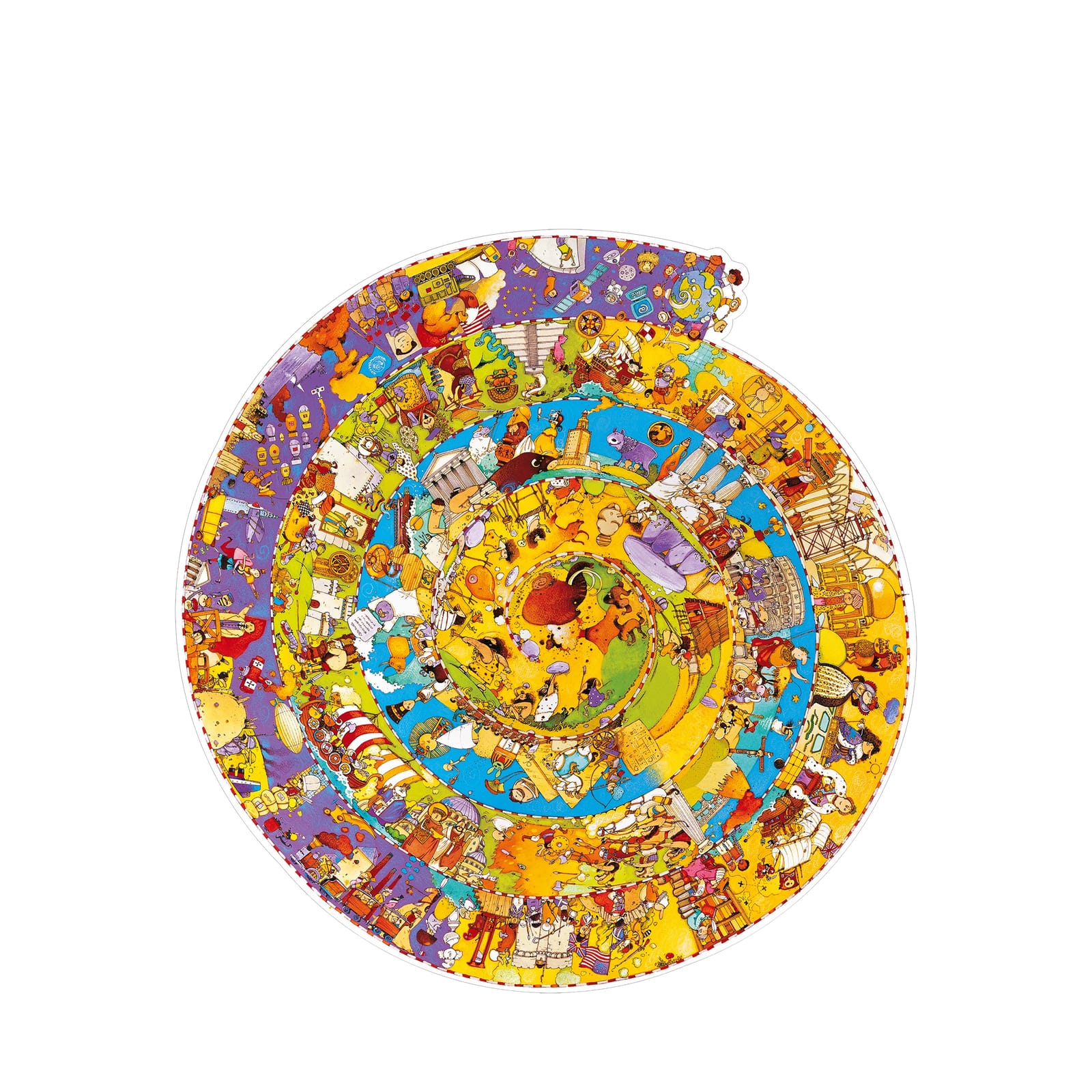 350 Piece Puzzle and Booklet - History