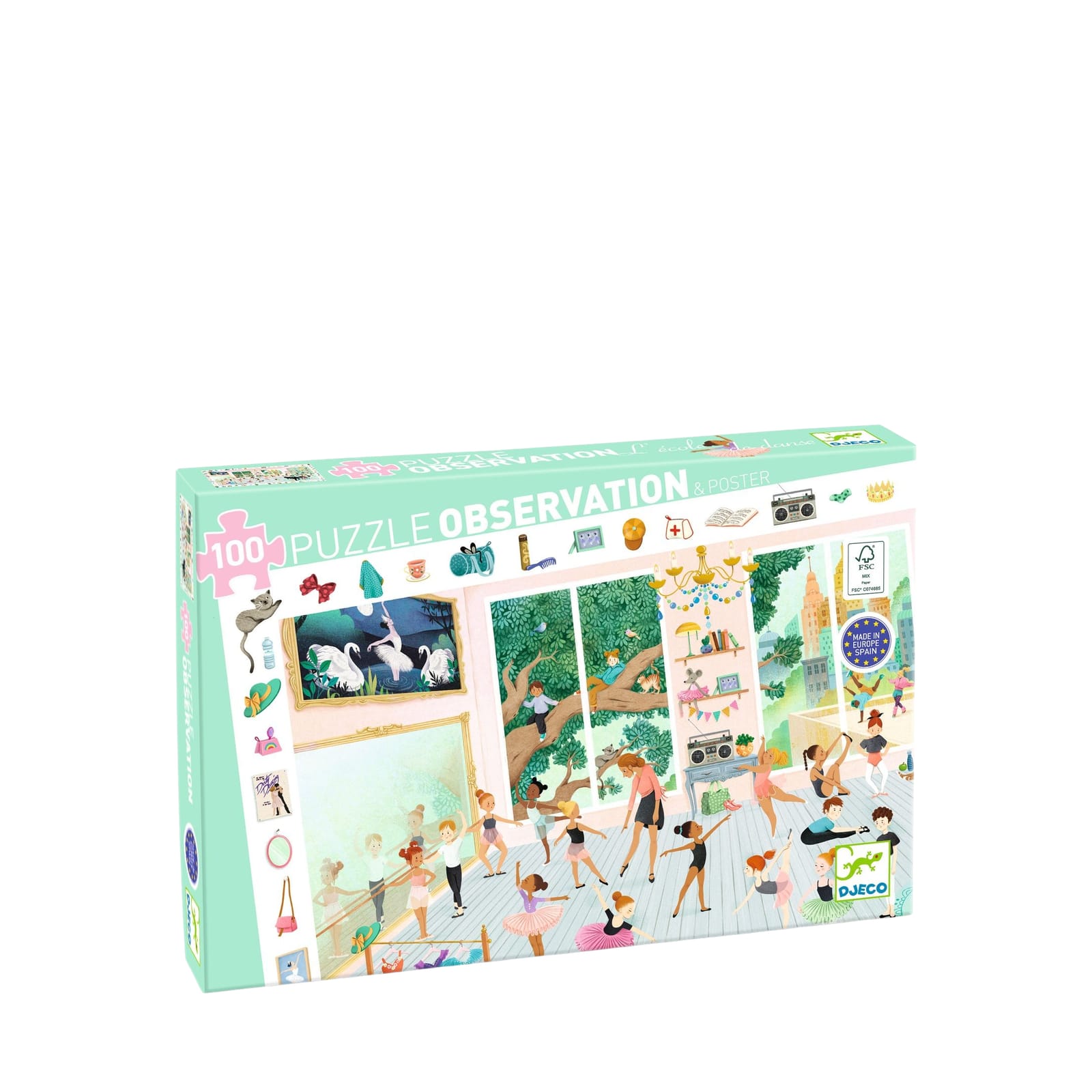 100 Piece Puzzle - The Dance School