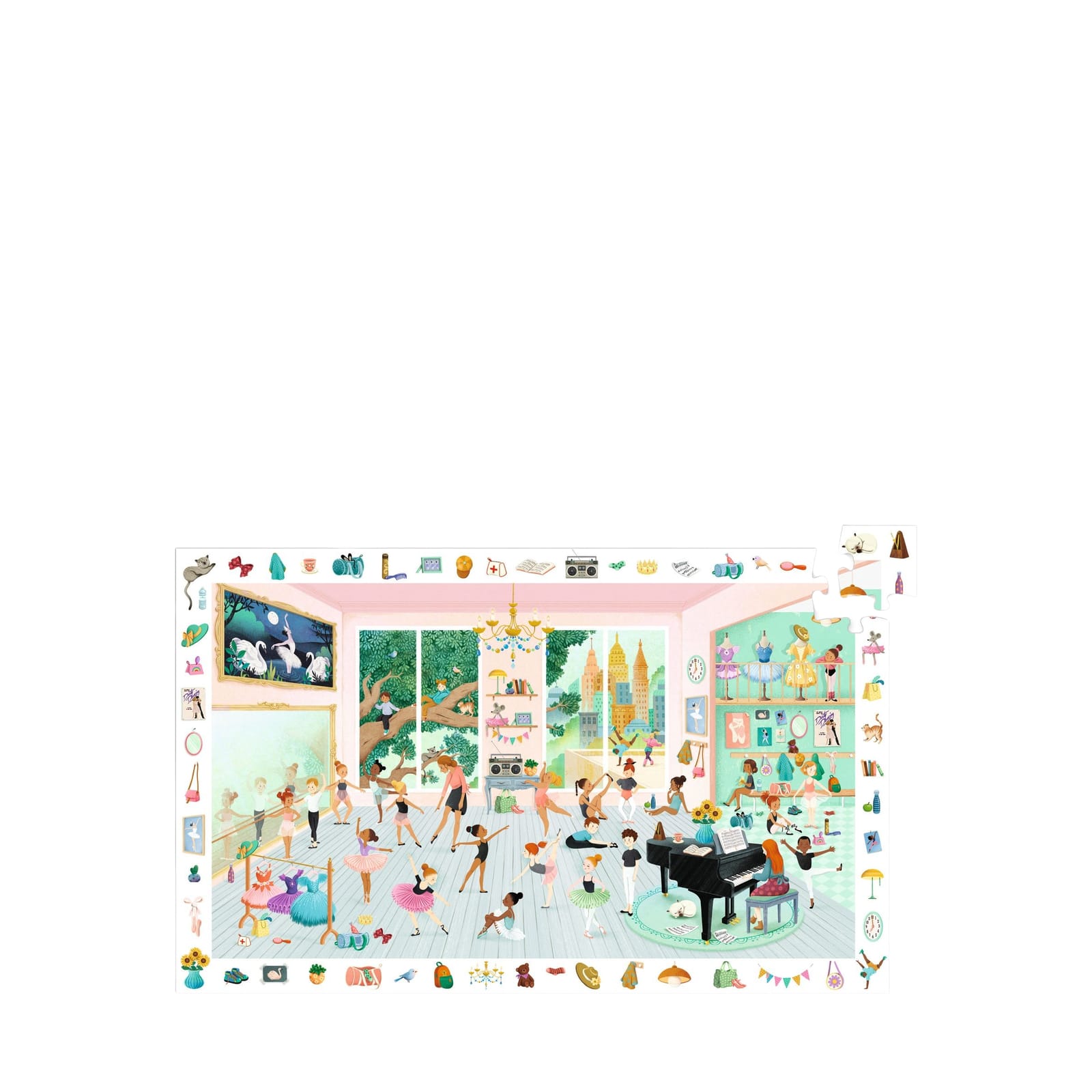 100 Piece Puzzle - The Dance School