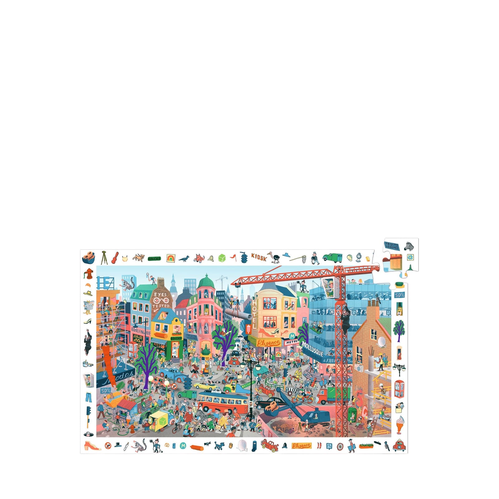 200 Piece Puzzle - The City