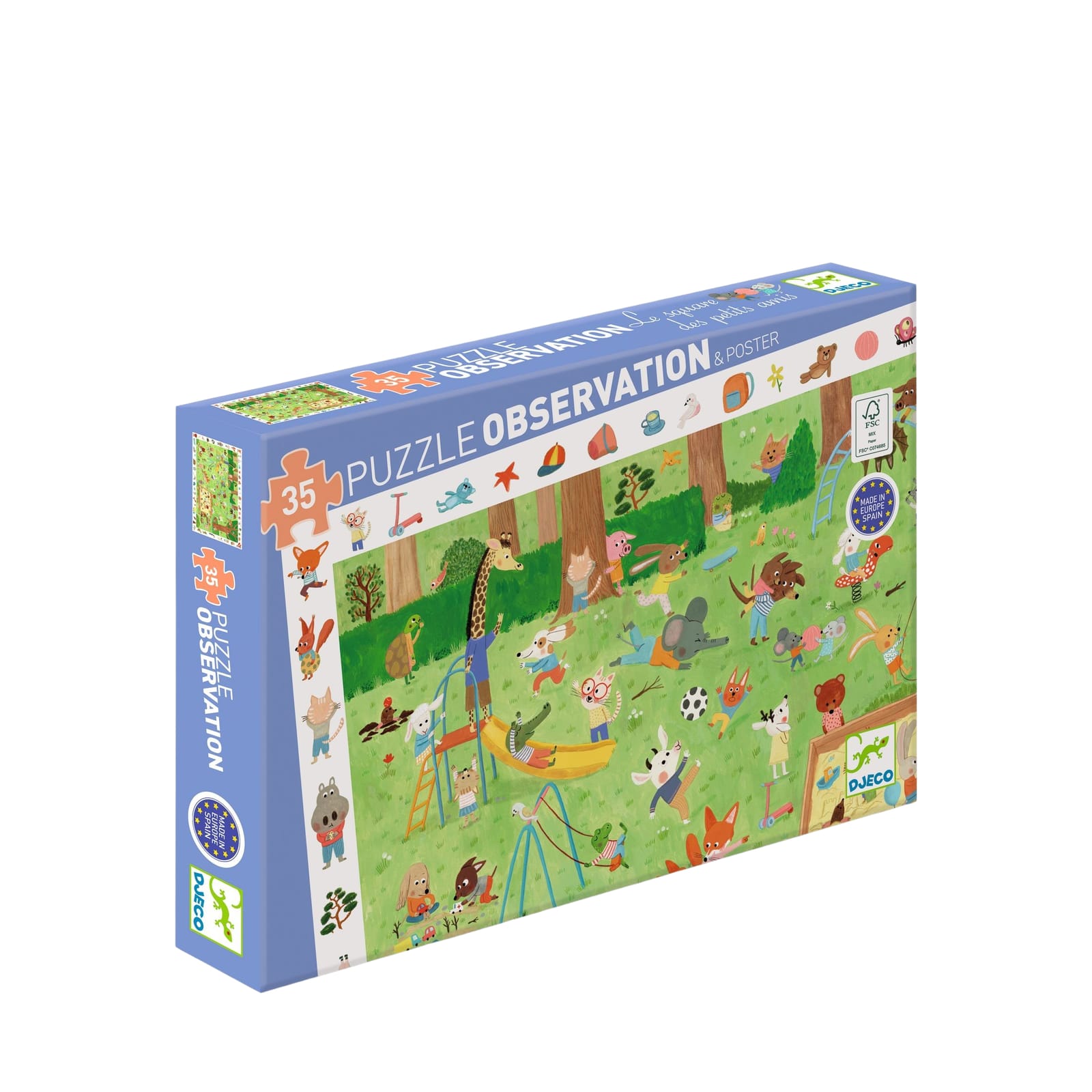 35 Piece Puzzle - Little Friends Garden
