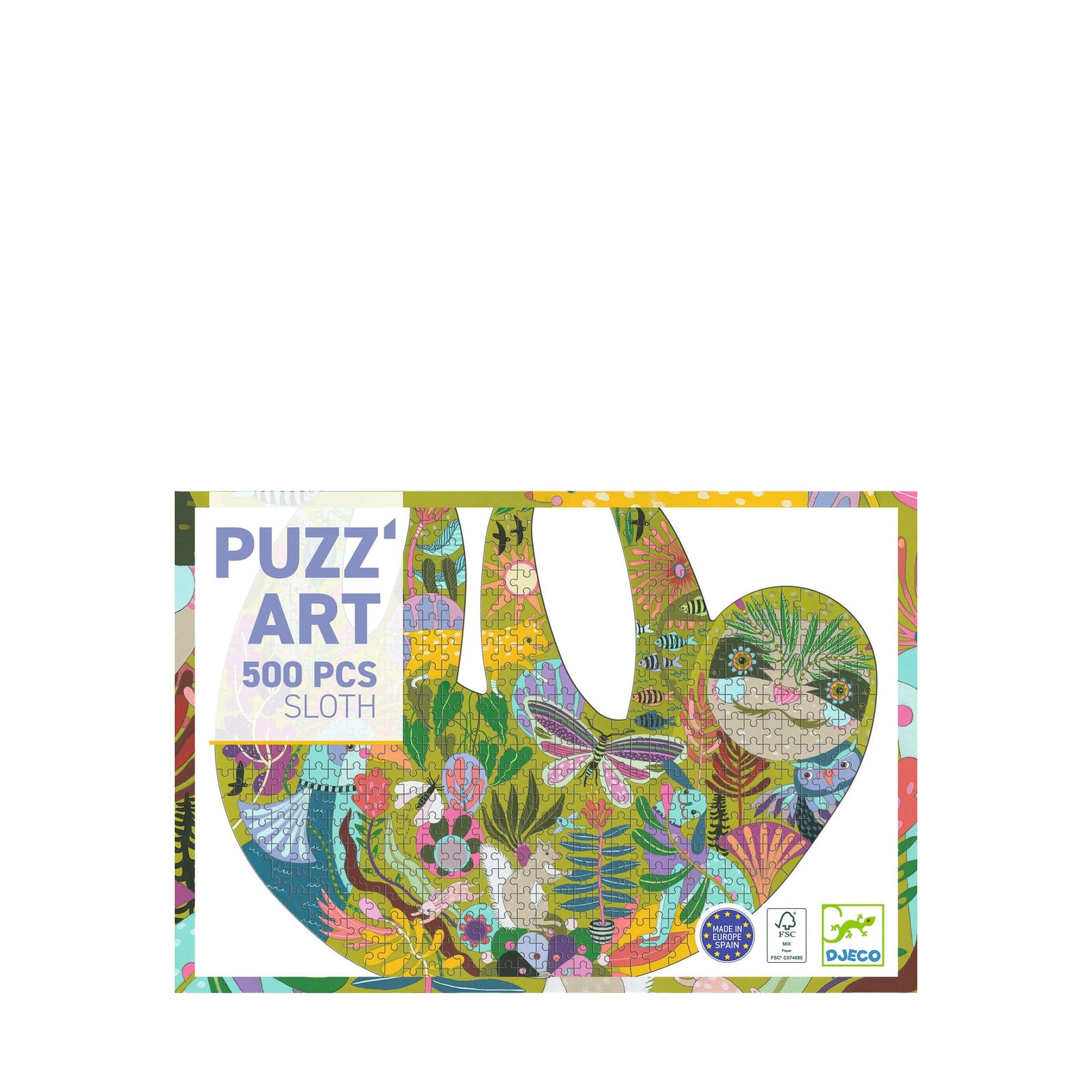 500 Piece Puzzle Art - The Sloth