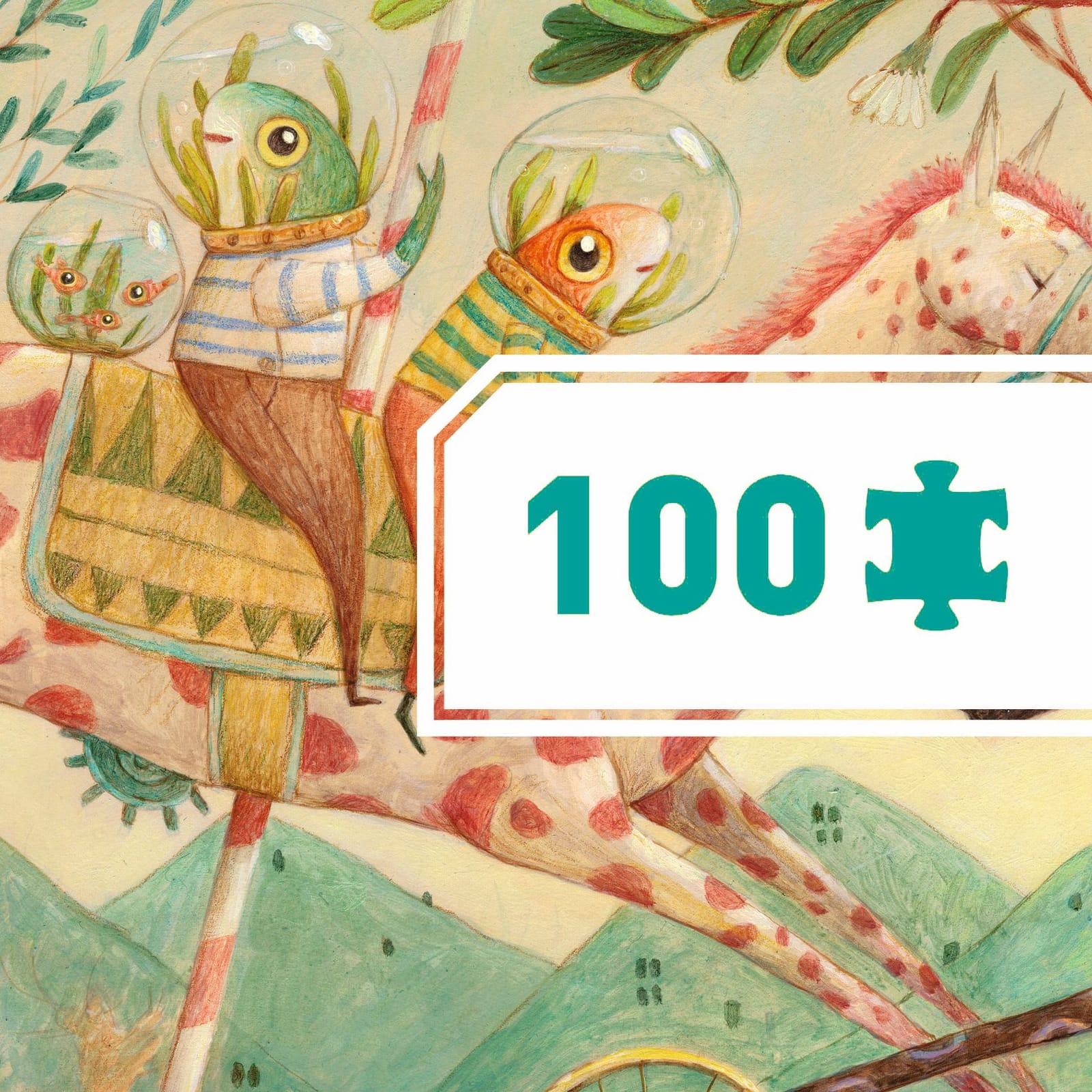 100 Piece Puzzle Gallery - Wonderful Ride