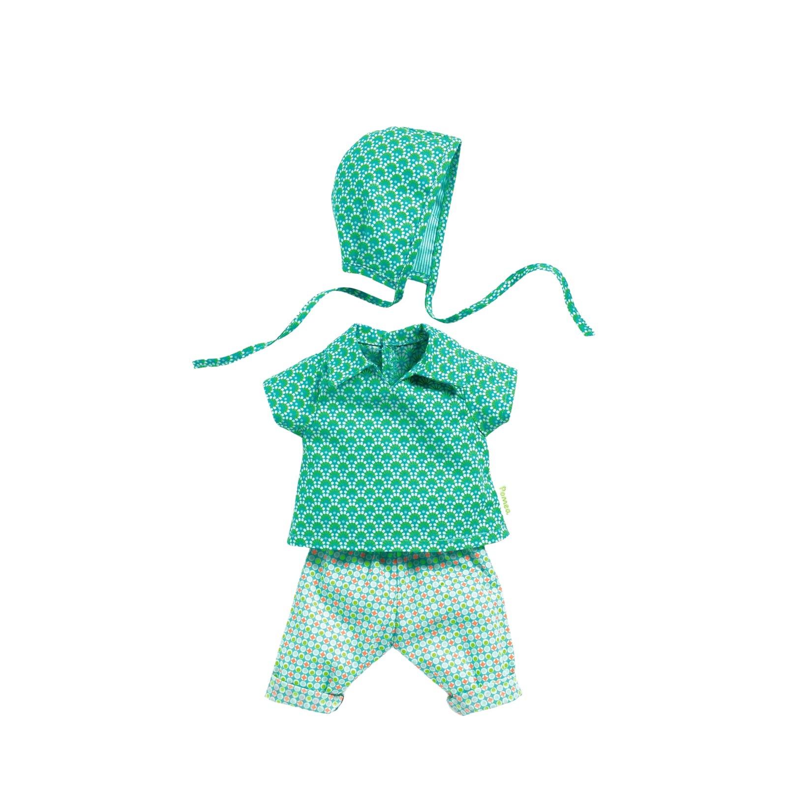 Doll Outfit Set 34cm - Zazen Print