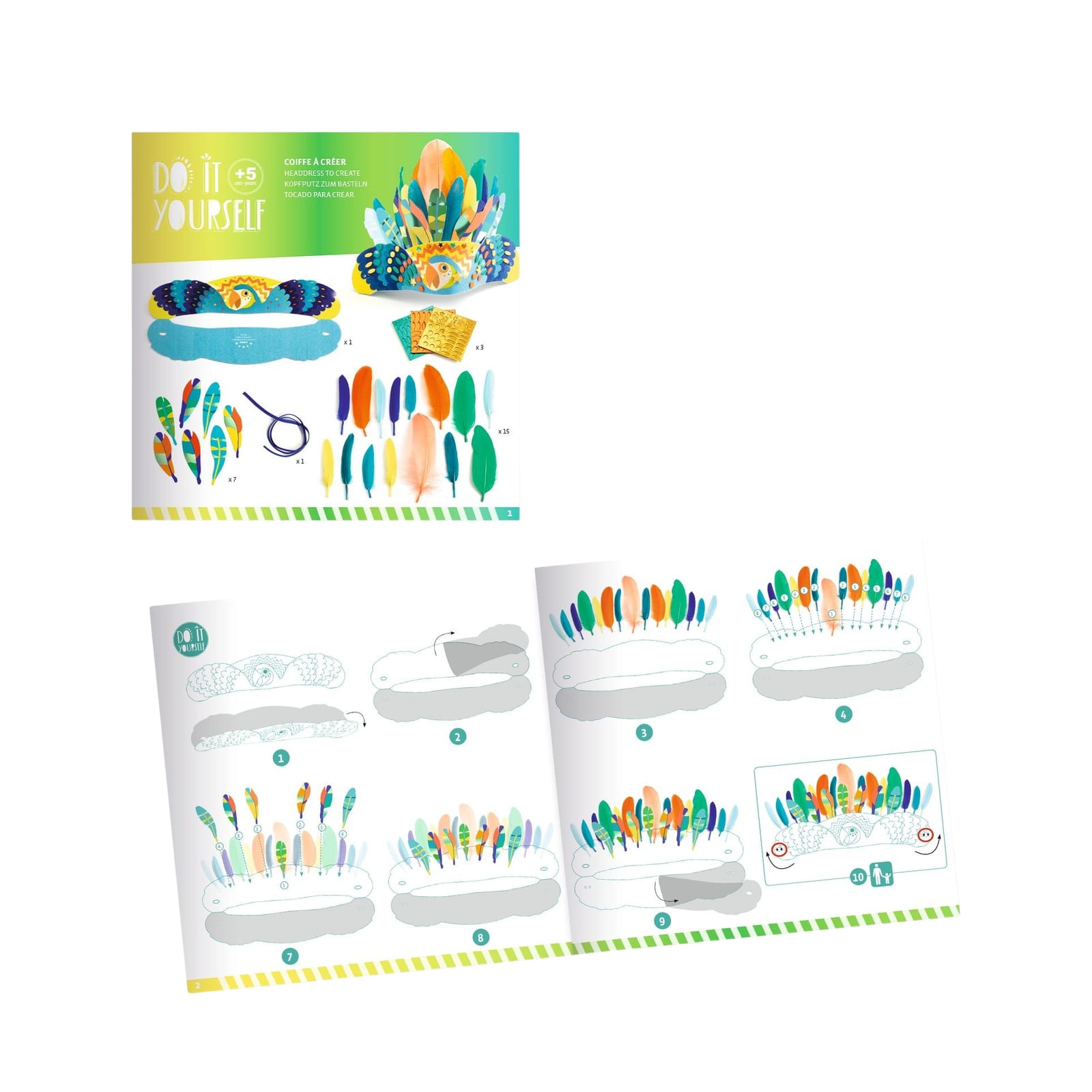 Do It Yourself Craft Set - Headdress To Make