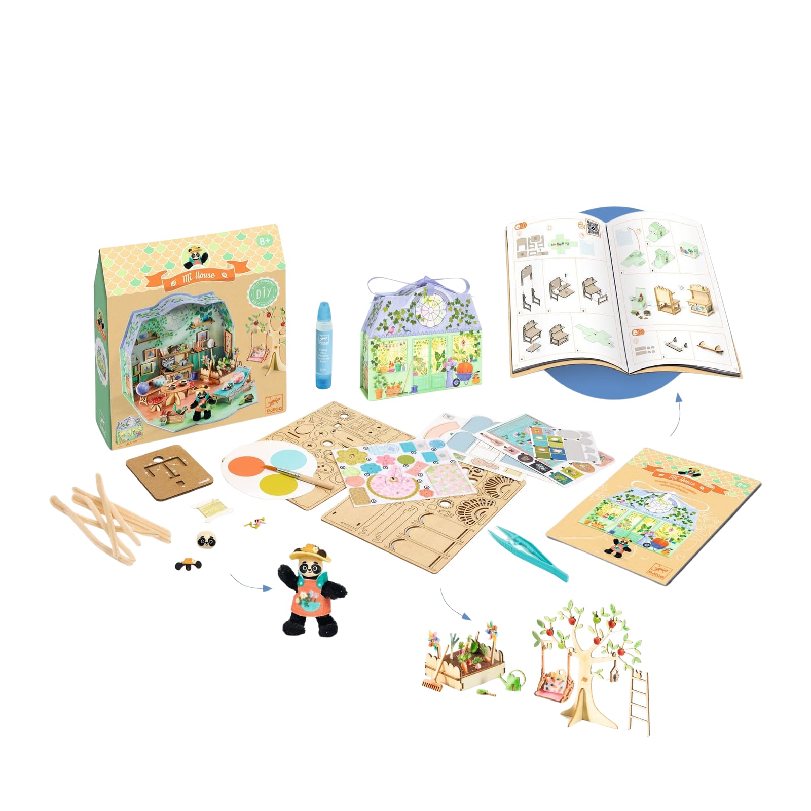 Model House Craft Set - Olive