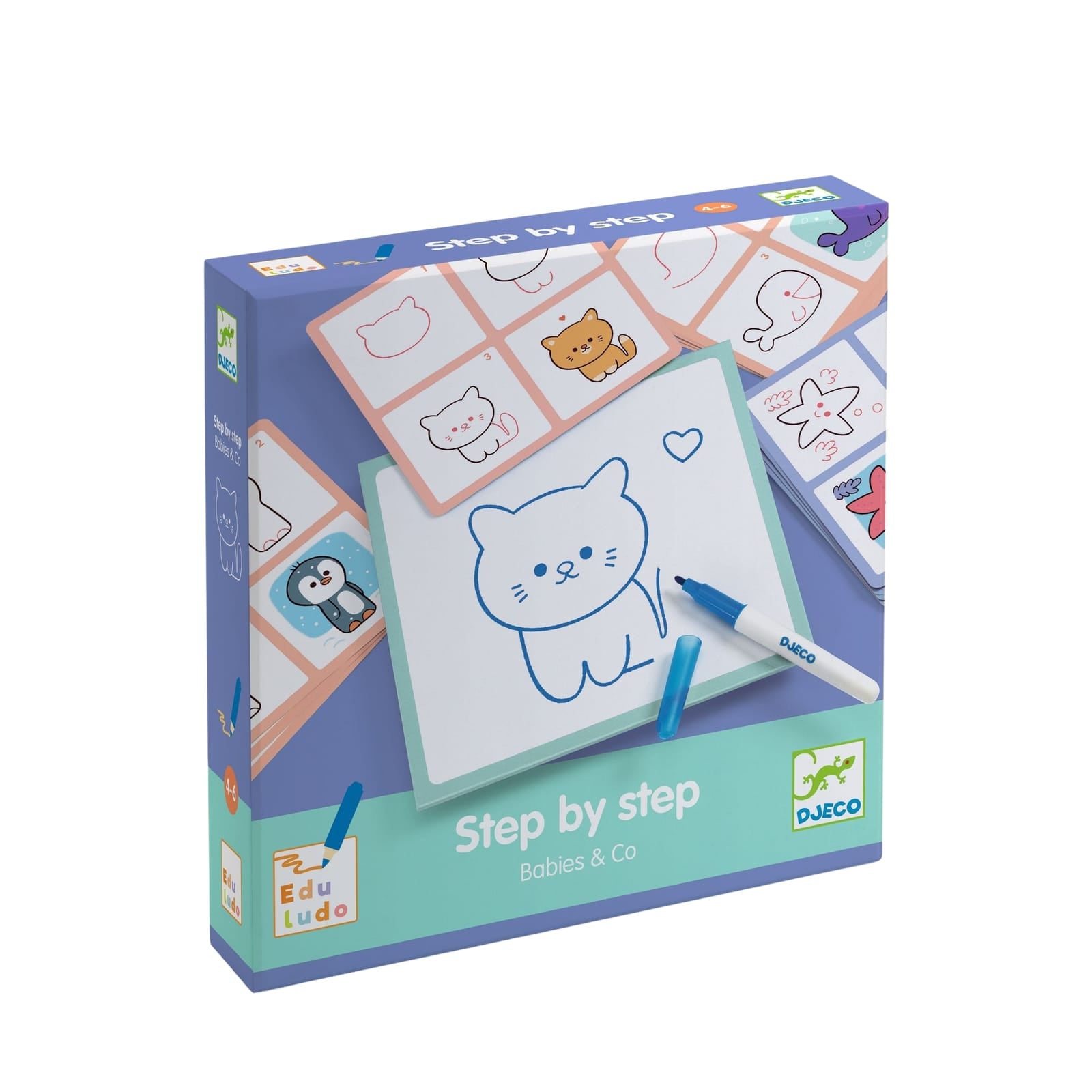 Drawing Step By Step - Baby Creatures