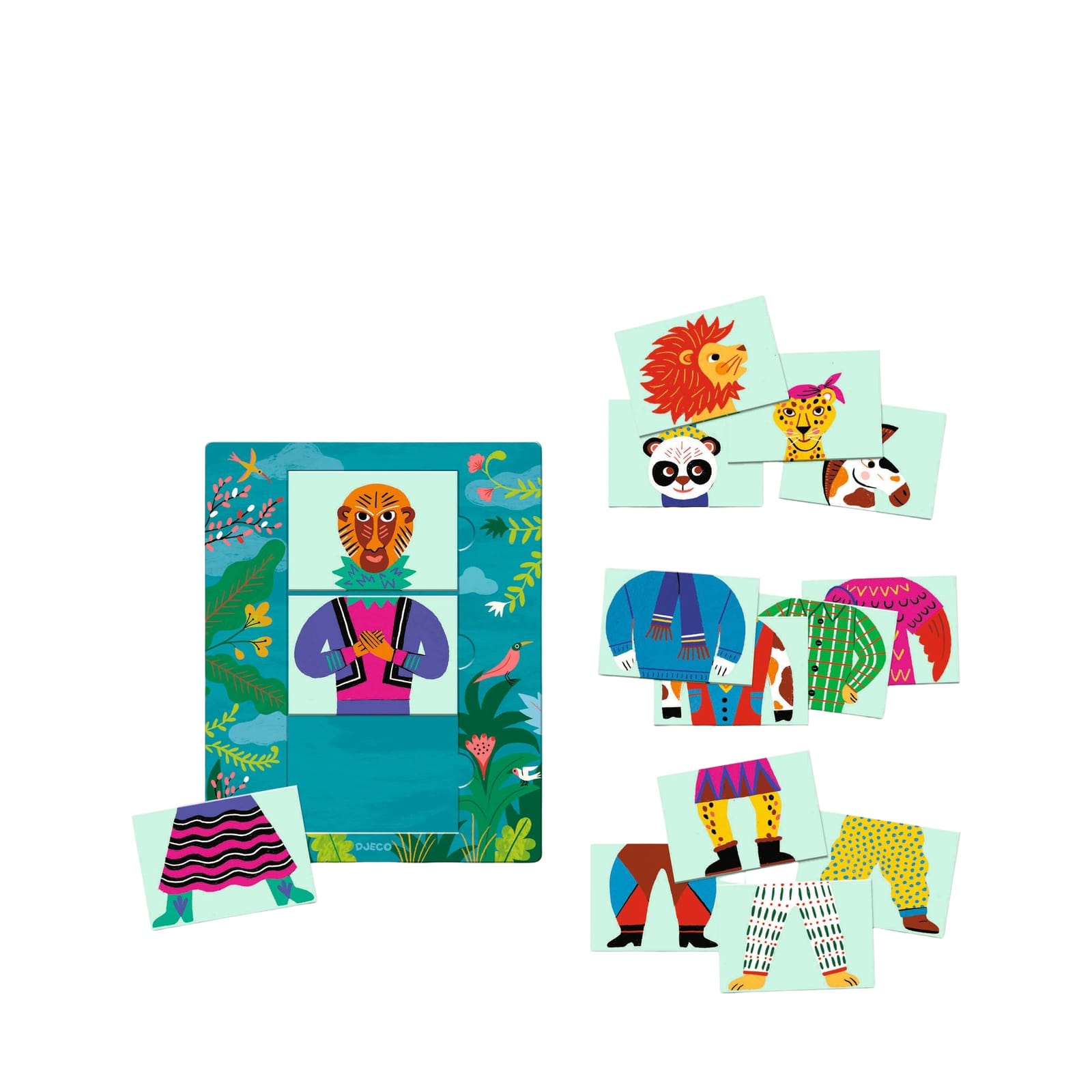 Mix and Match - Funky Animals
