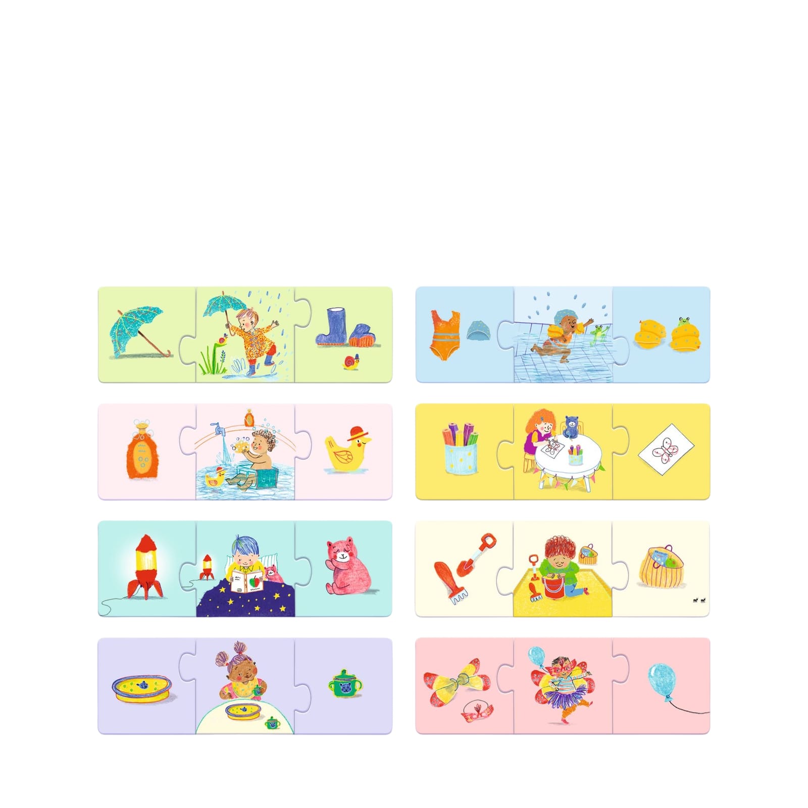 8 Trio Puzzles - My Daily Life