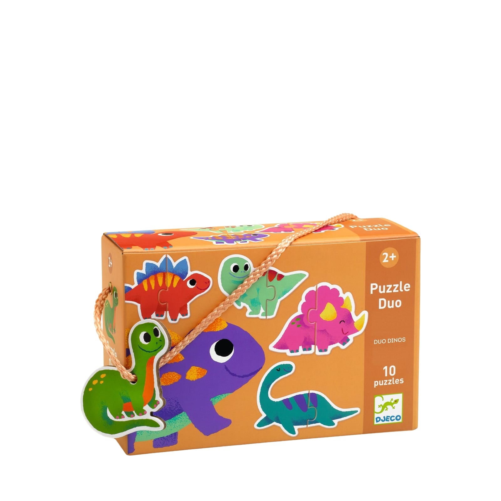 10 Duo Puzzles - Dinos