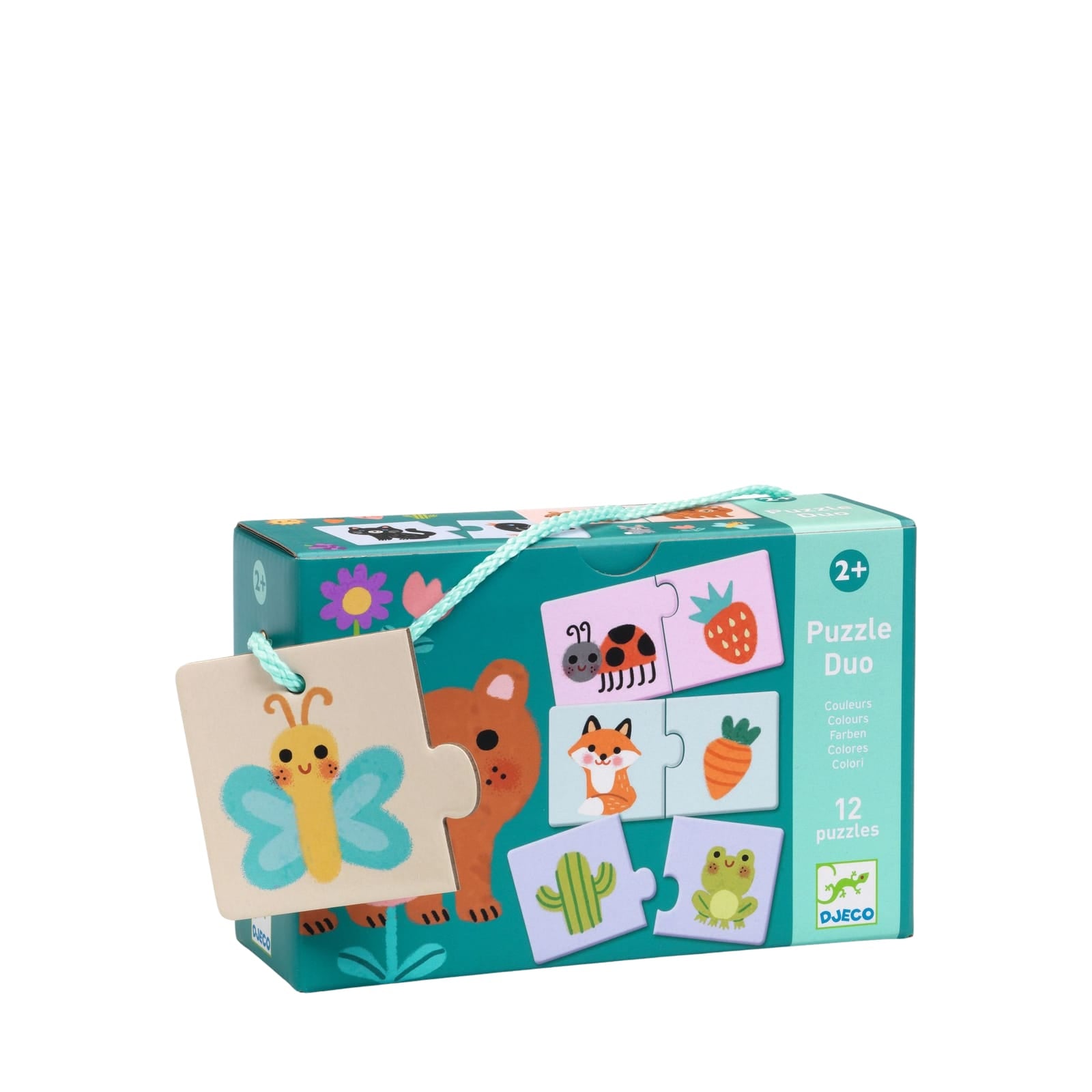 12 Duo Puzzles - Colours