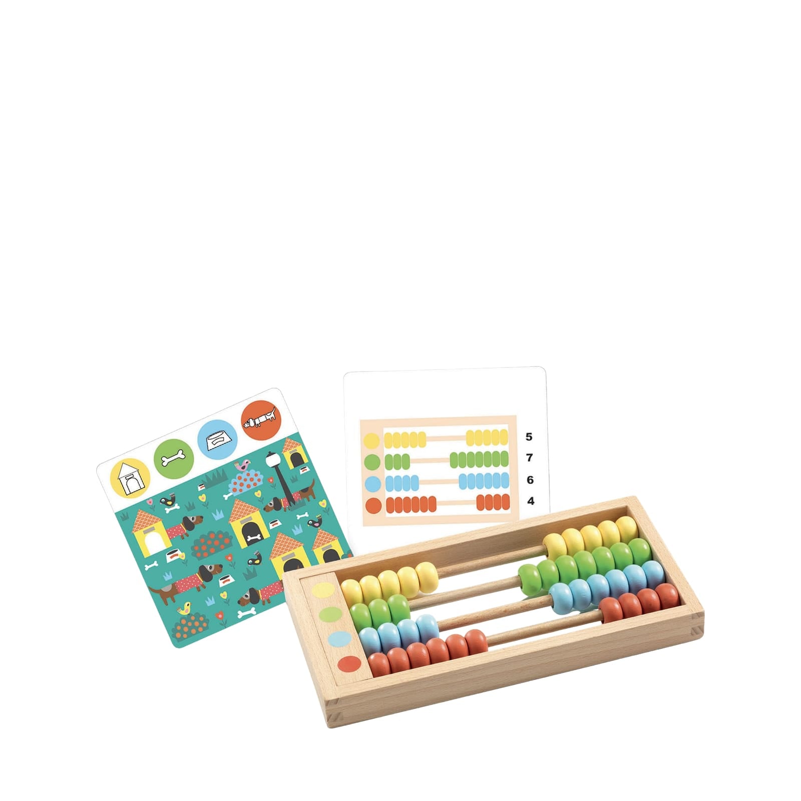 Counting Cards and Abacus Game