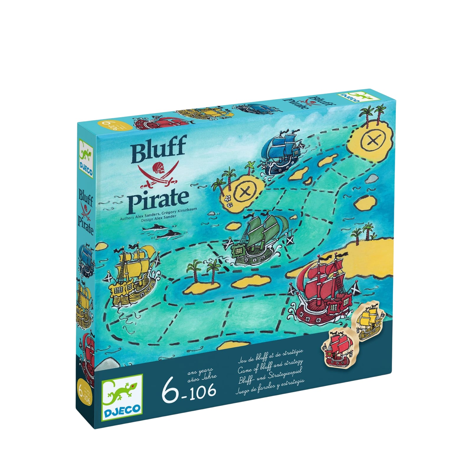Bluff Strategy Game - Pirate