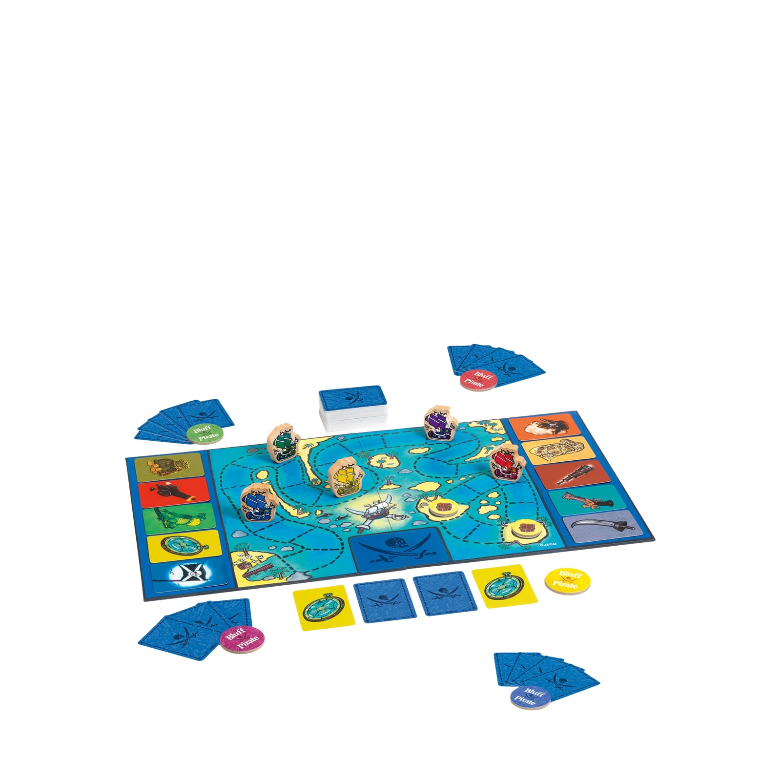 Bluff Strategy Game - Pirate