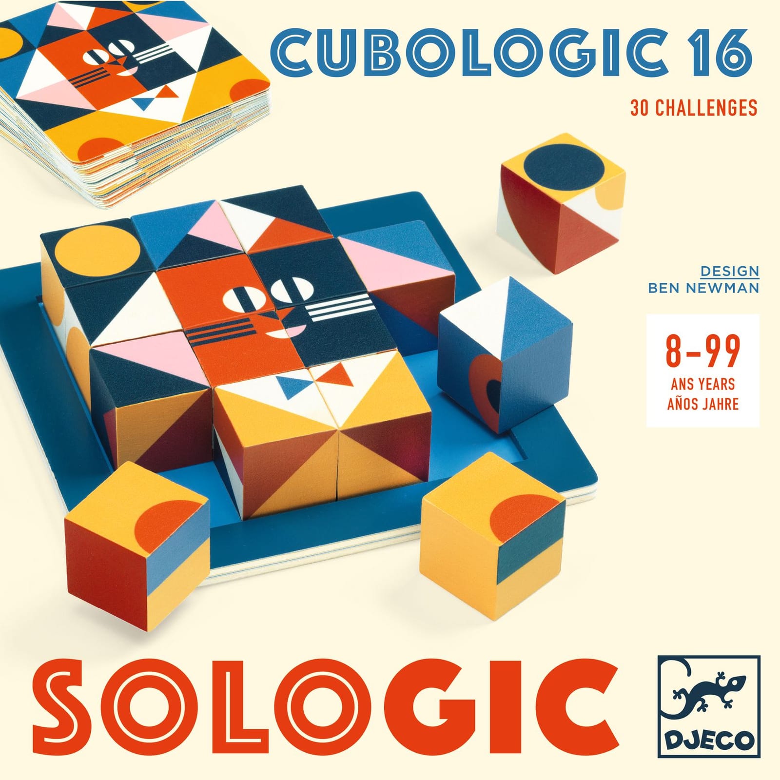 Sologic Game - Cube Logic 16