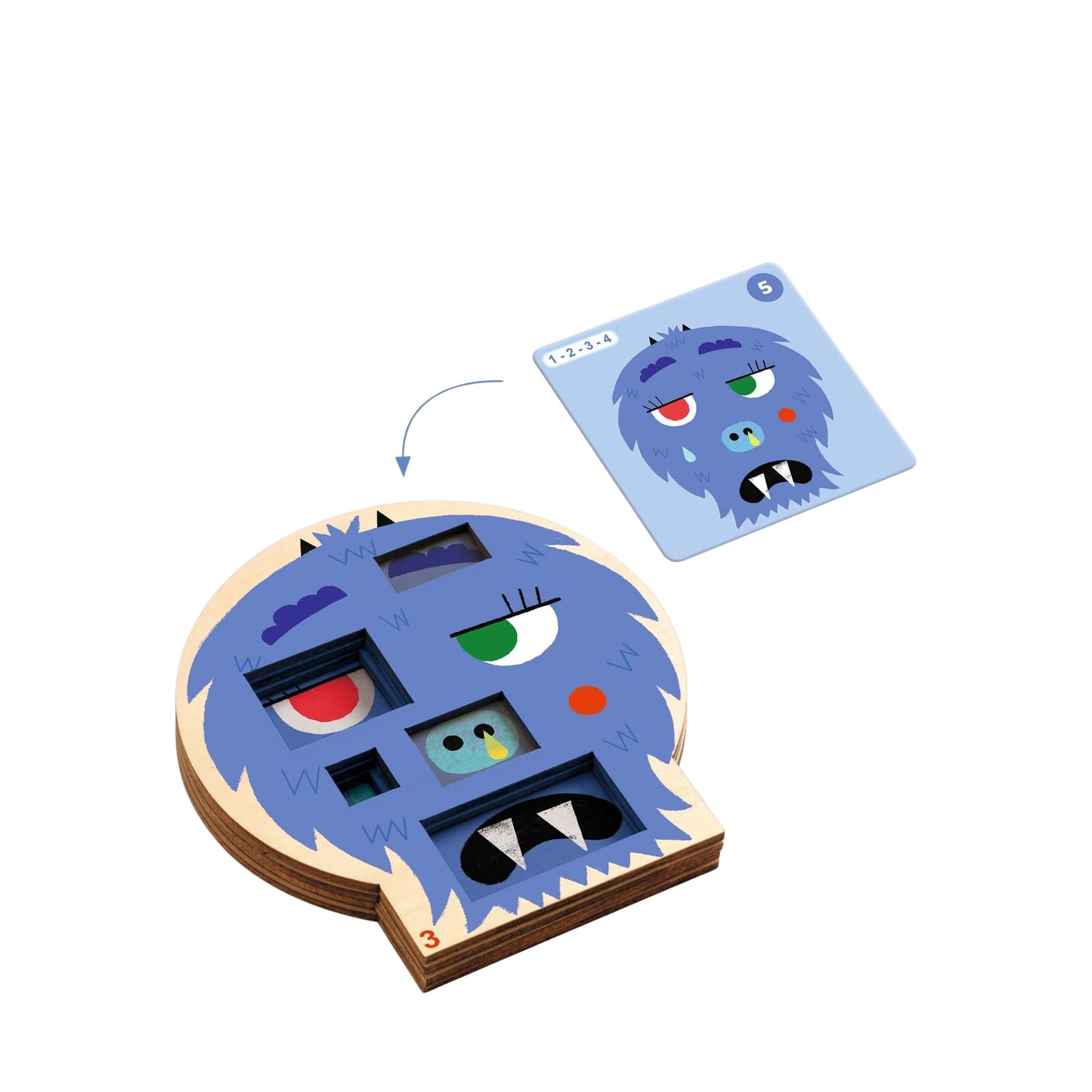 Sologic Game - Crazy Faces
