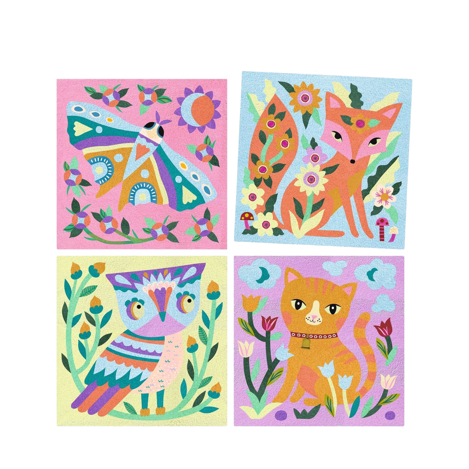 Glitter Craft Set - Garden Lights