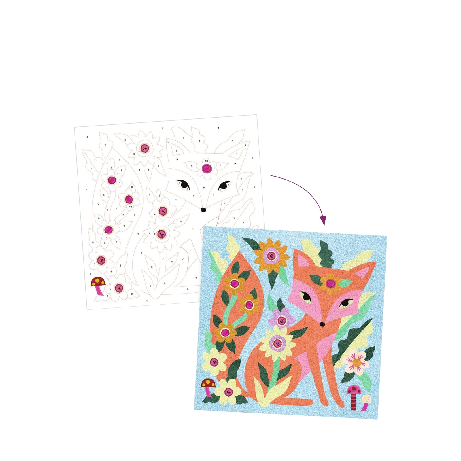 Glitter Craft Set - Garden Lights