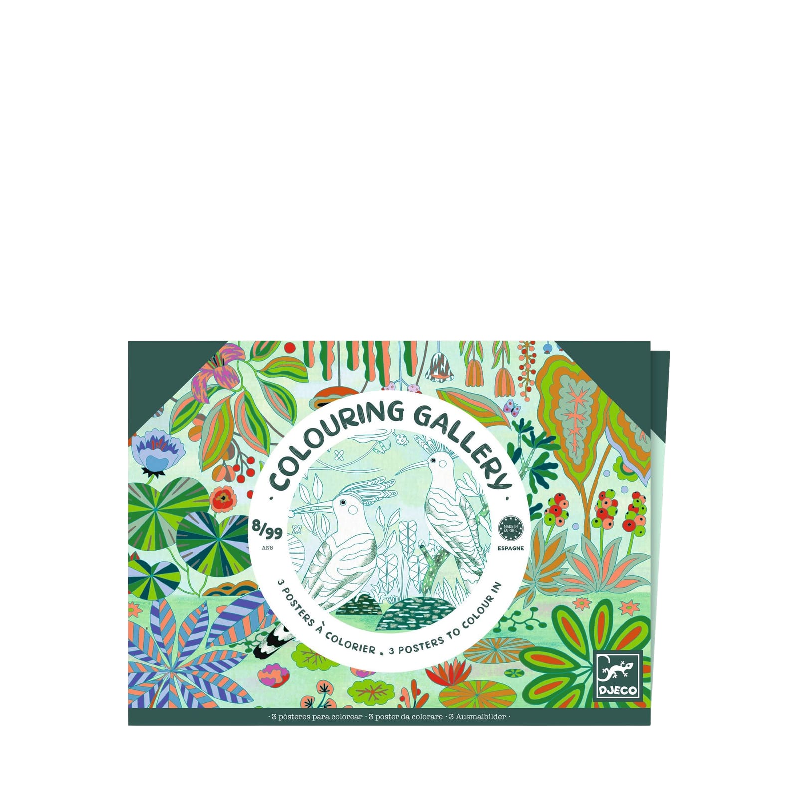 3 Colouring Posters - Wilderness