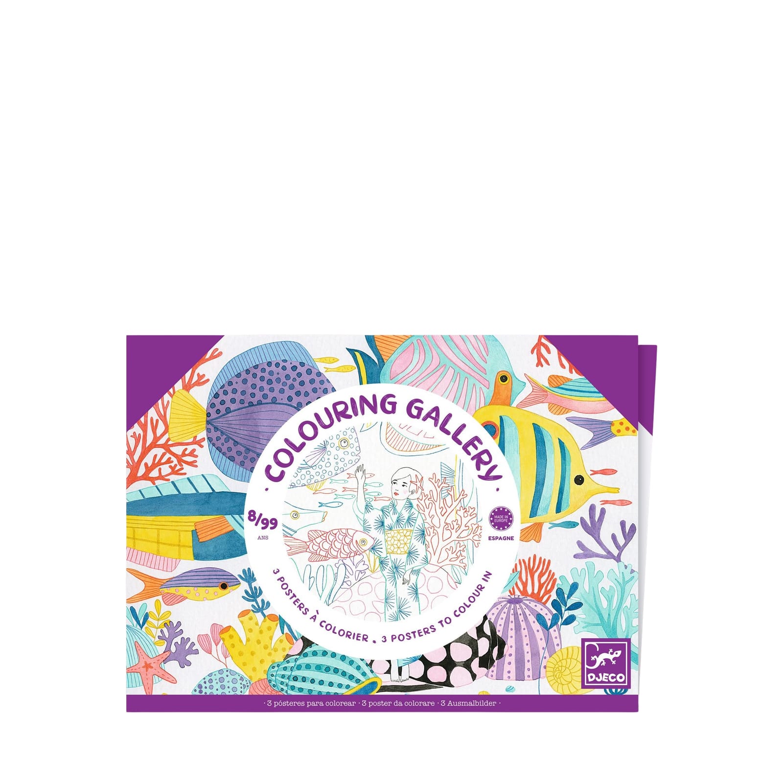 3 Colouring Posters - Japan