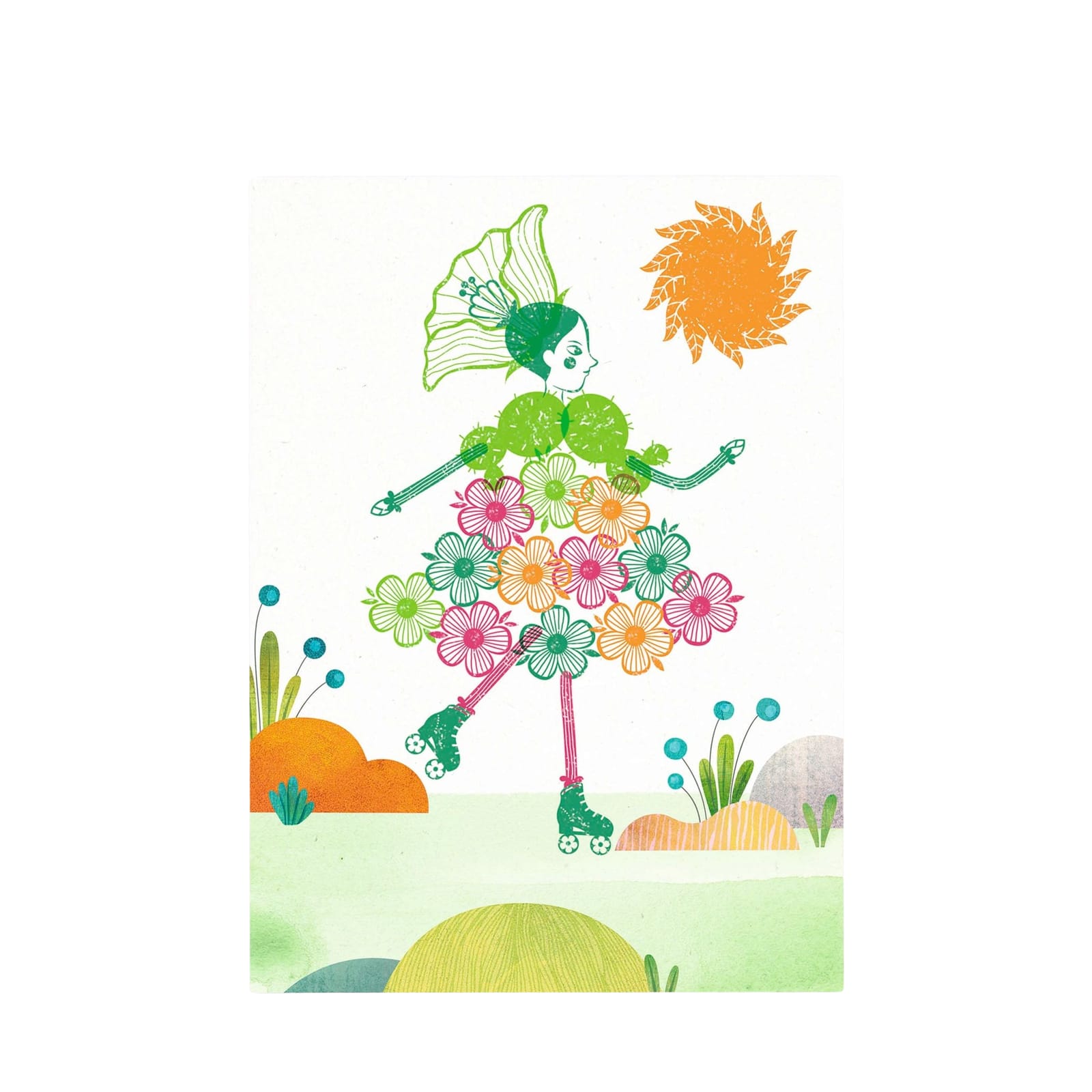 Stamps Craft Set - Flower Girls