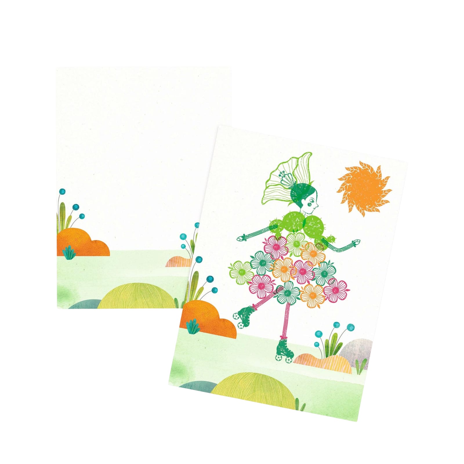 Stamps Craft Set - Flower Girls