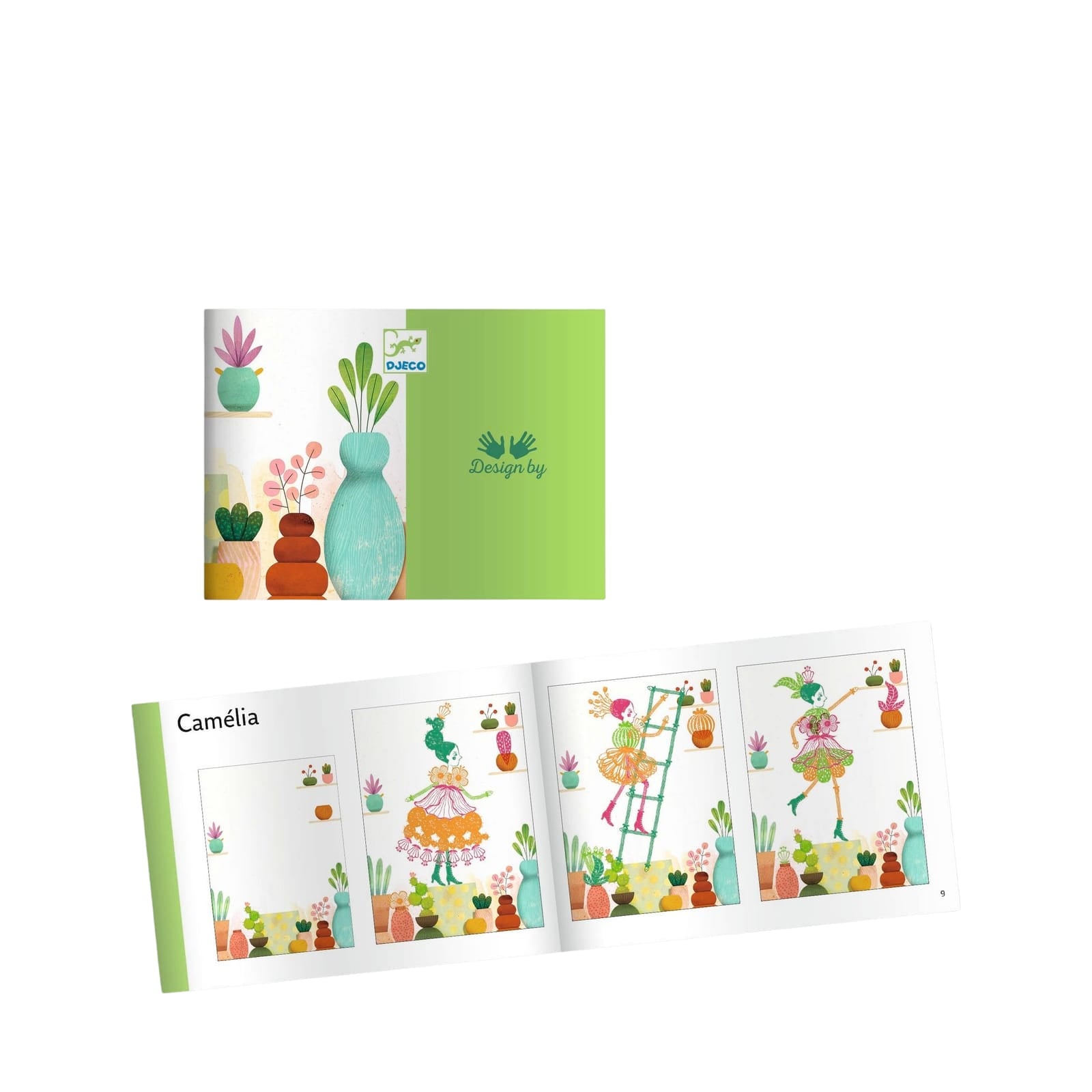 Stamps Craft Set - Flower Girls