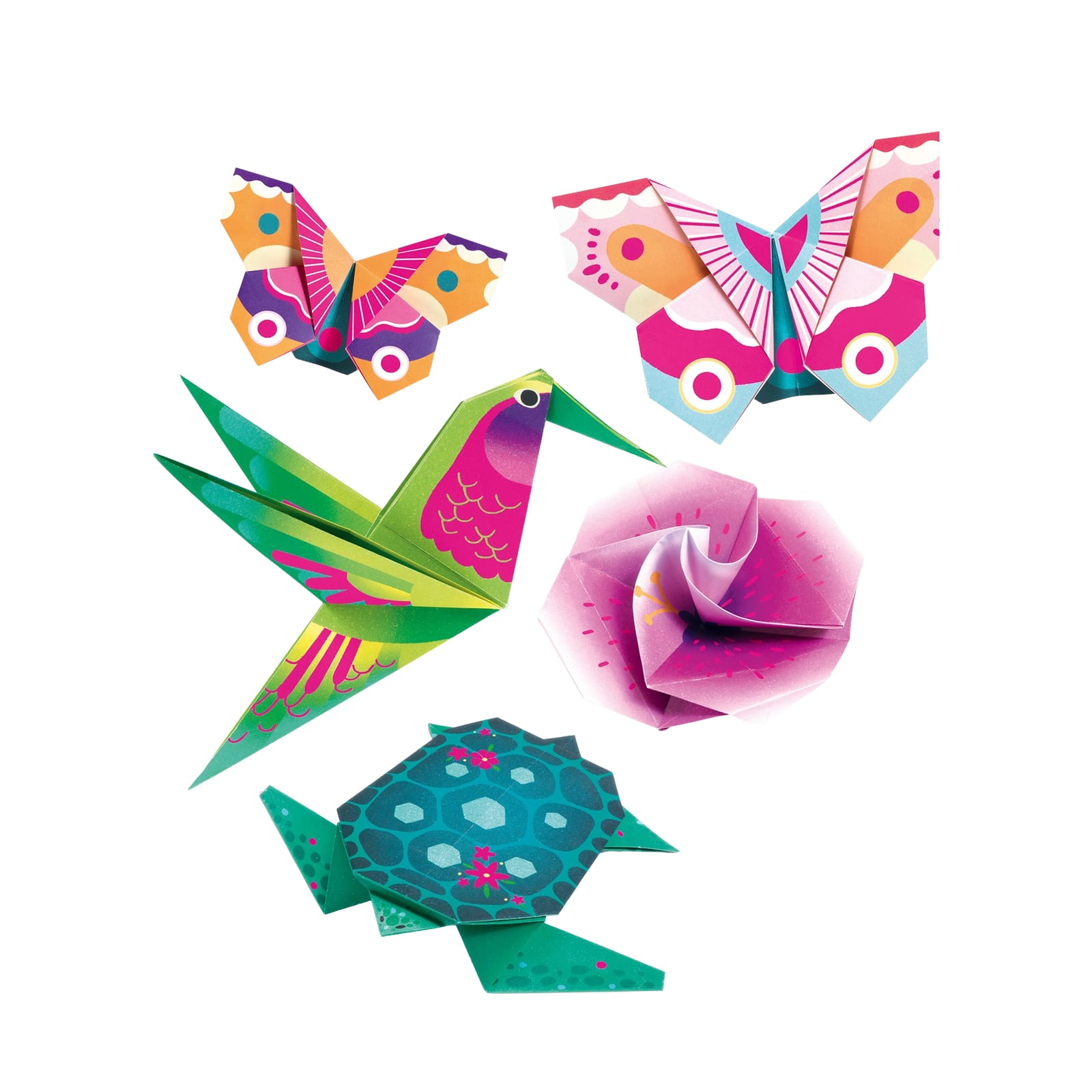 Origami Craft Set - Tropics