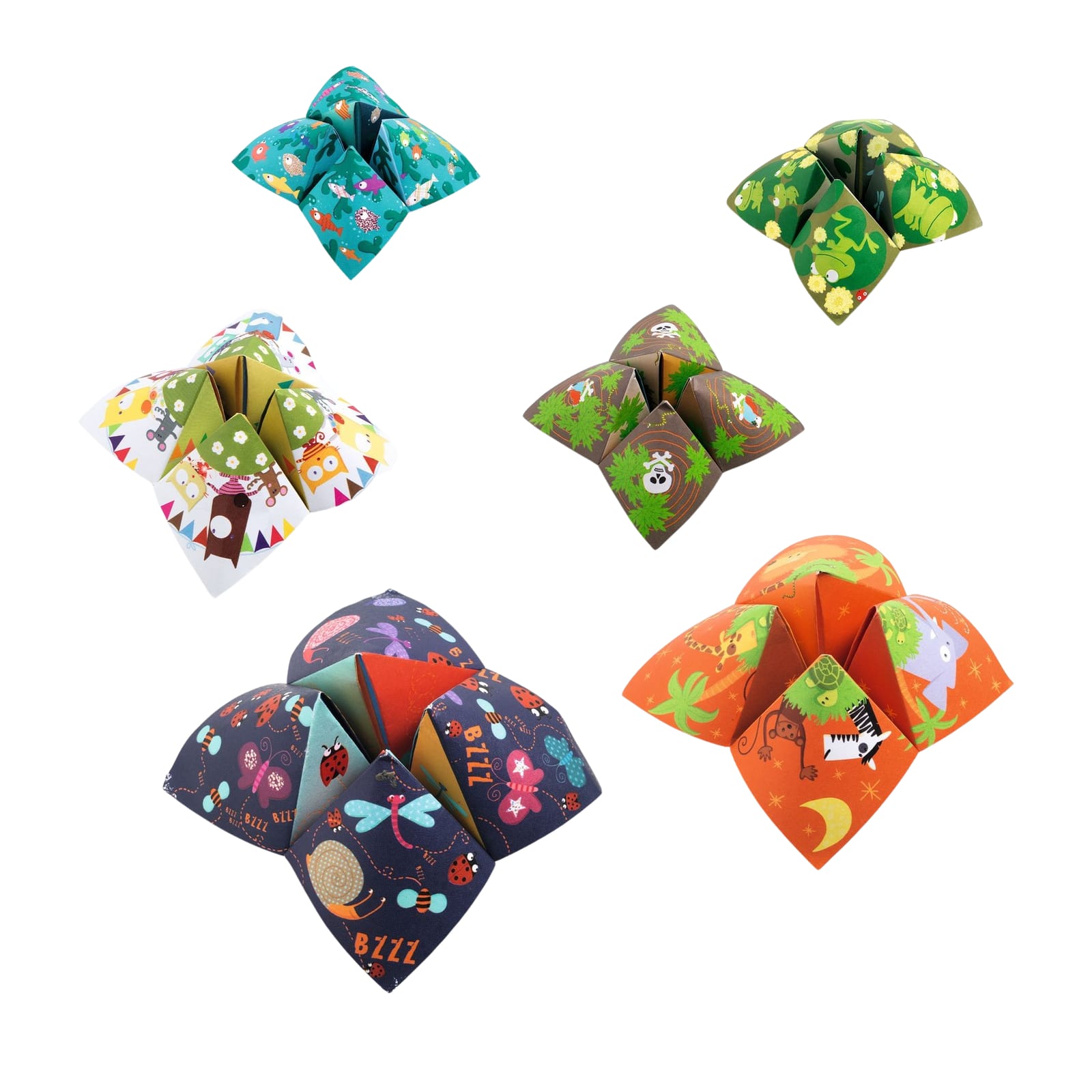 Origami Craft Set - Fortune Tellers Animals