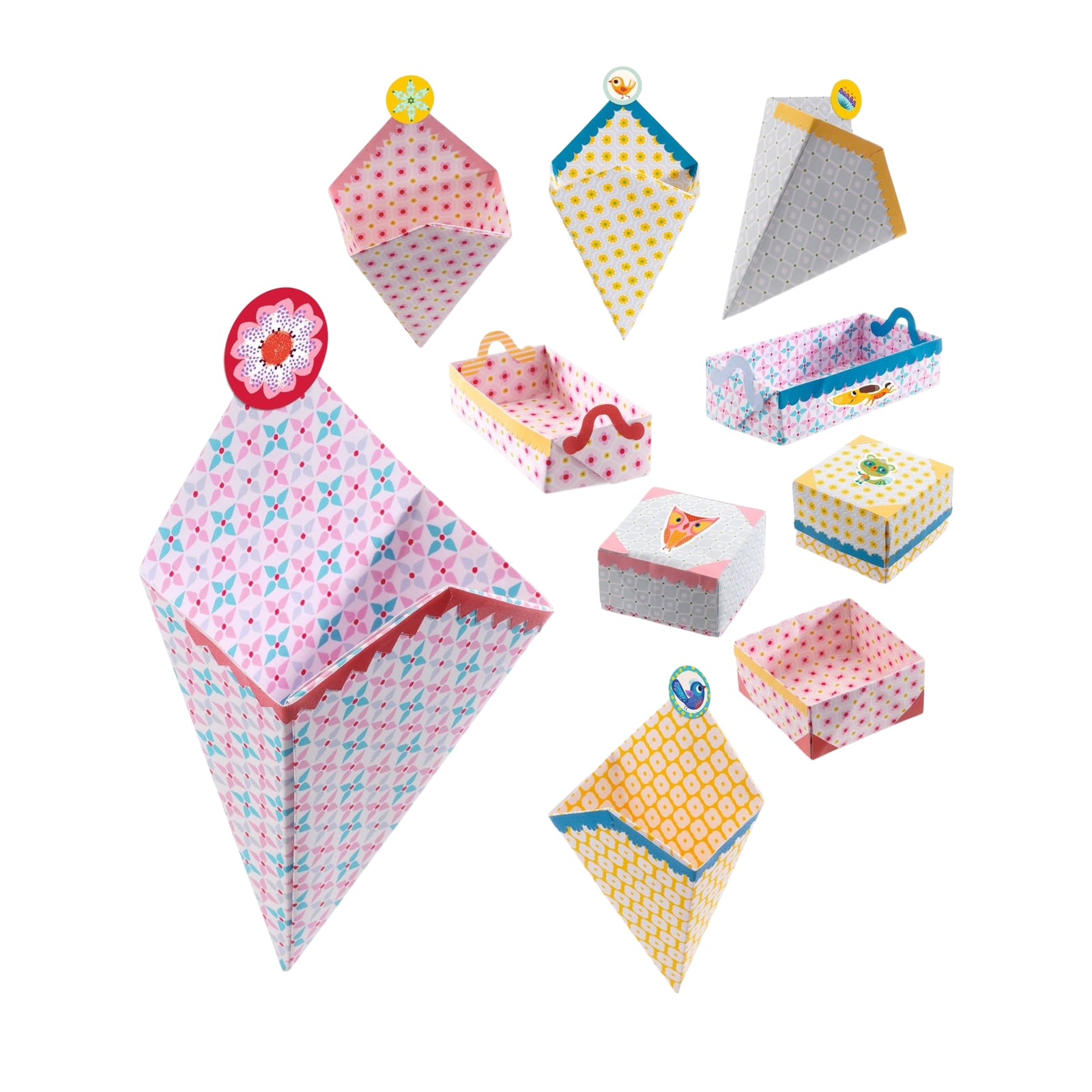 Origami Craft Set - Small Boxes