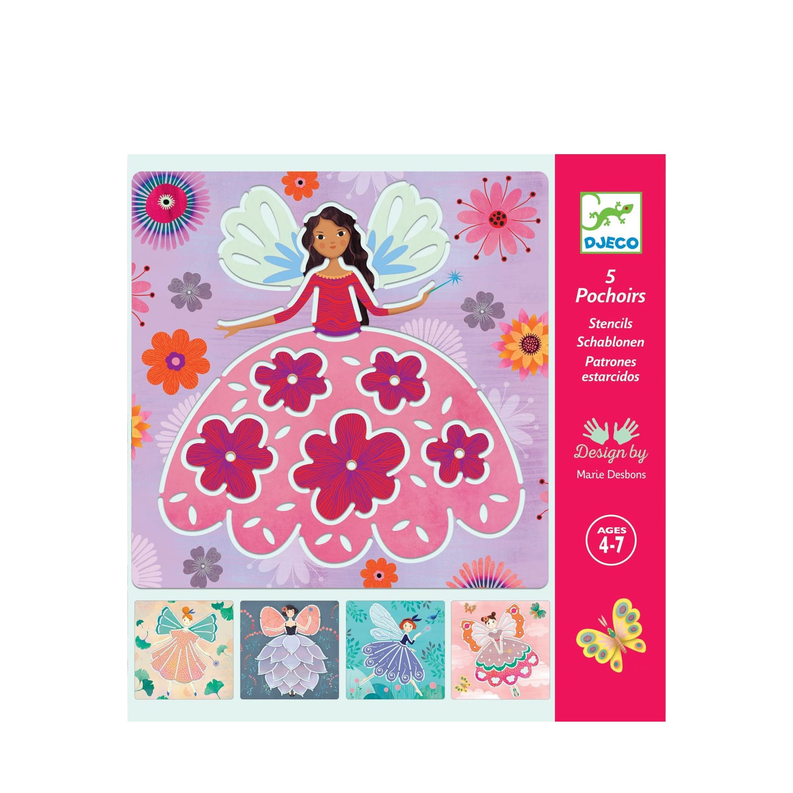 Stencil Craft Set - Fairies