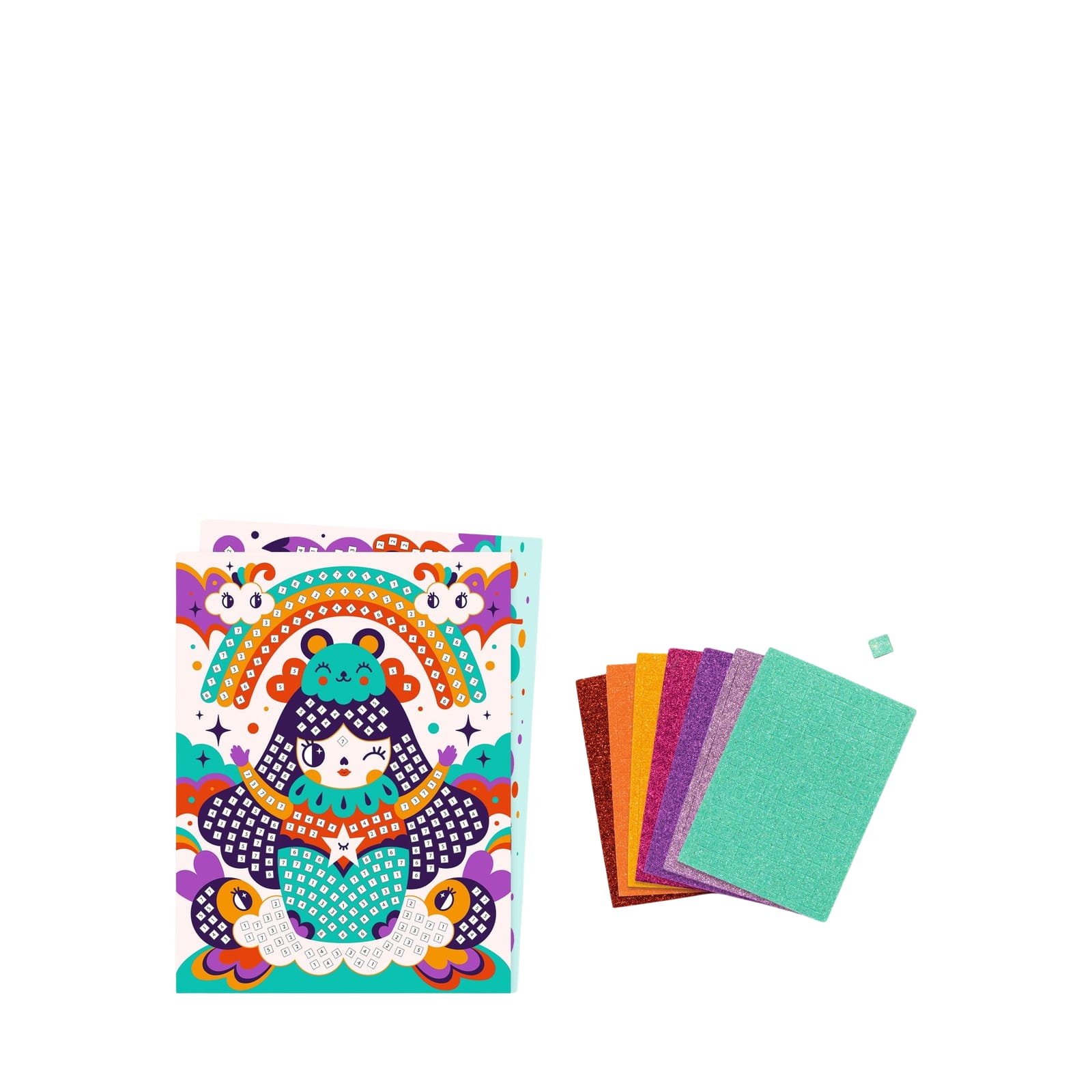 Mosaic Craft Set - Kokeshi