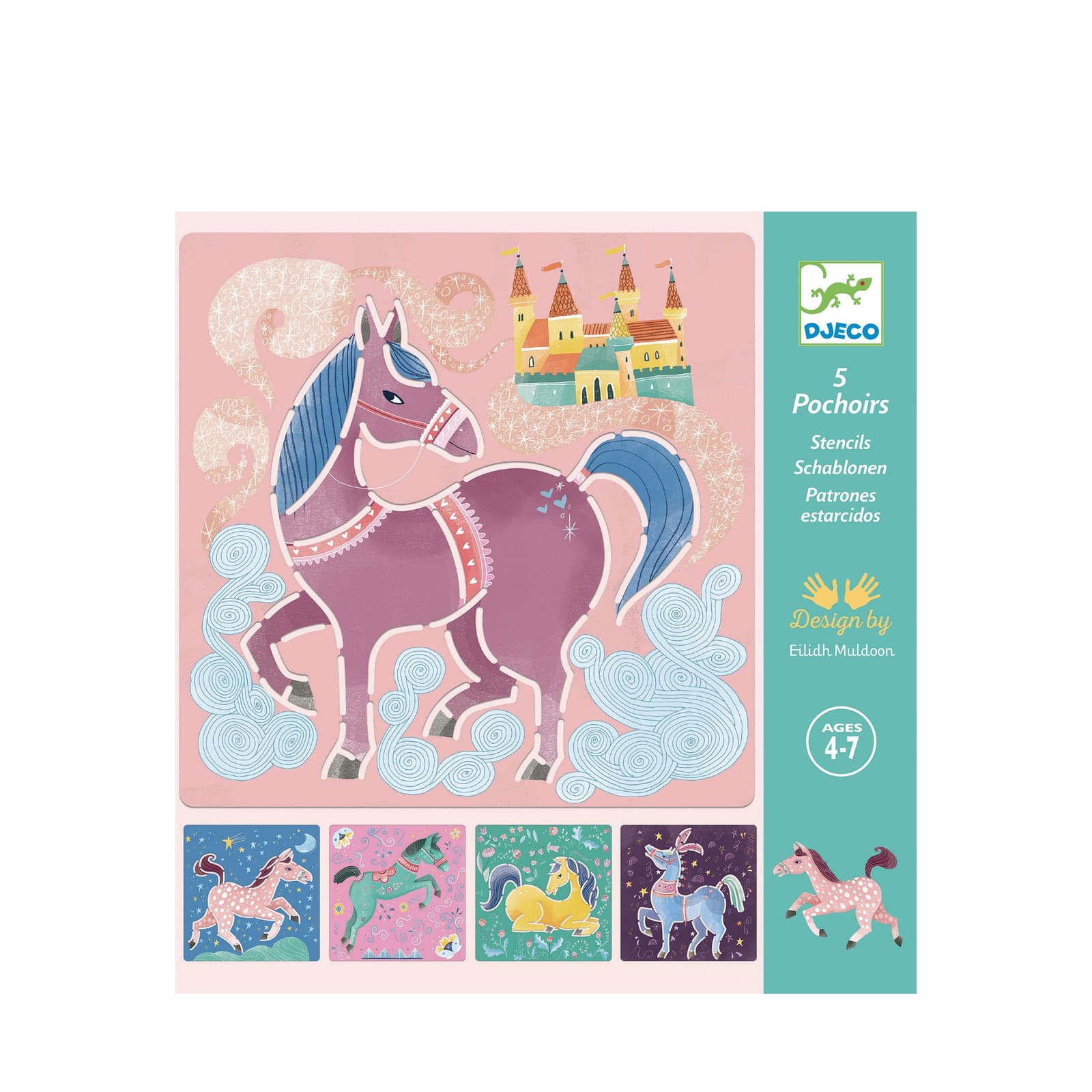 Stencil Craft Set - Horses