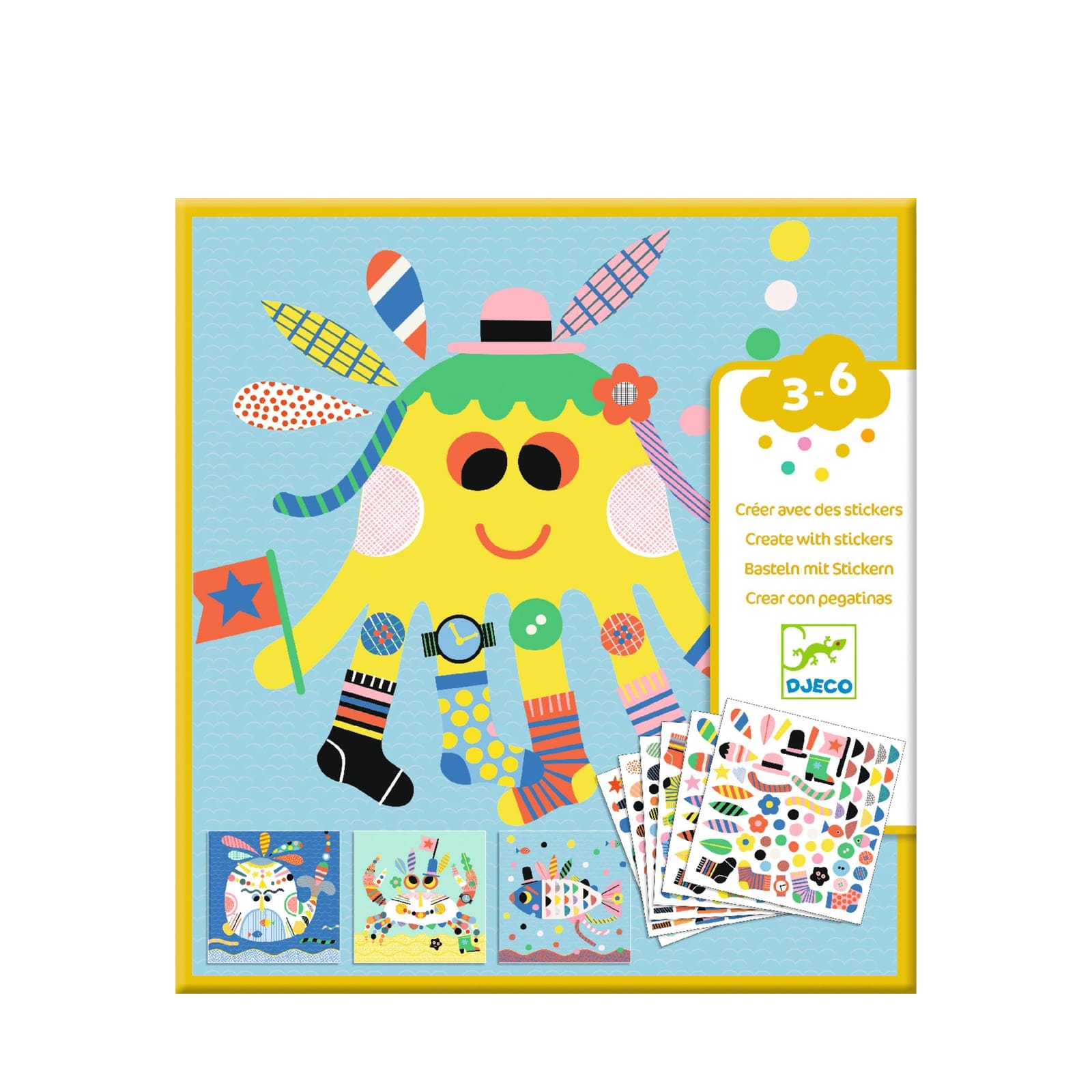 Stickers Craft Set - Sea Creatures