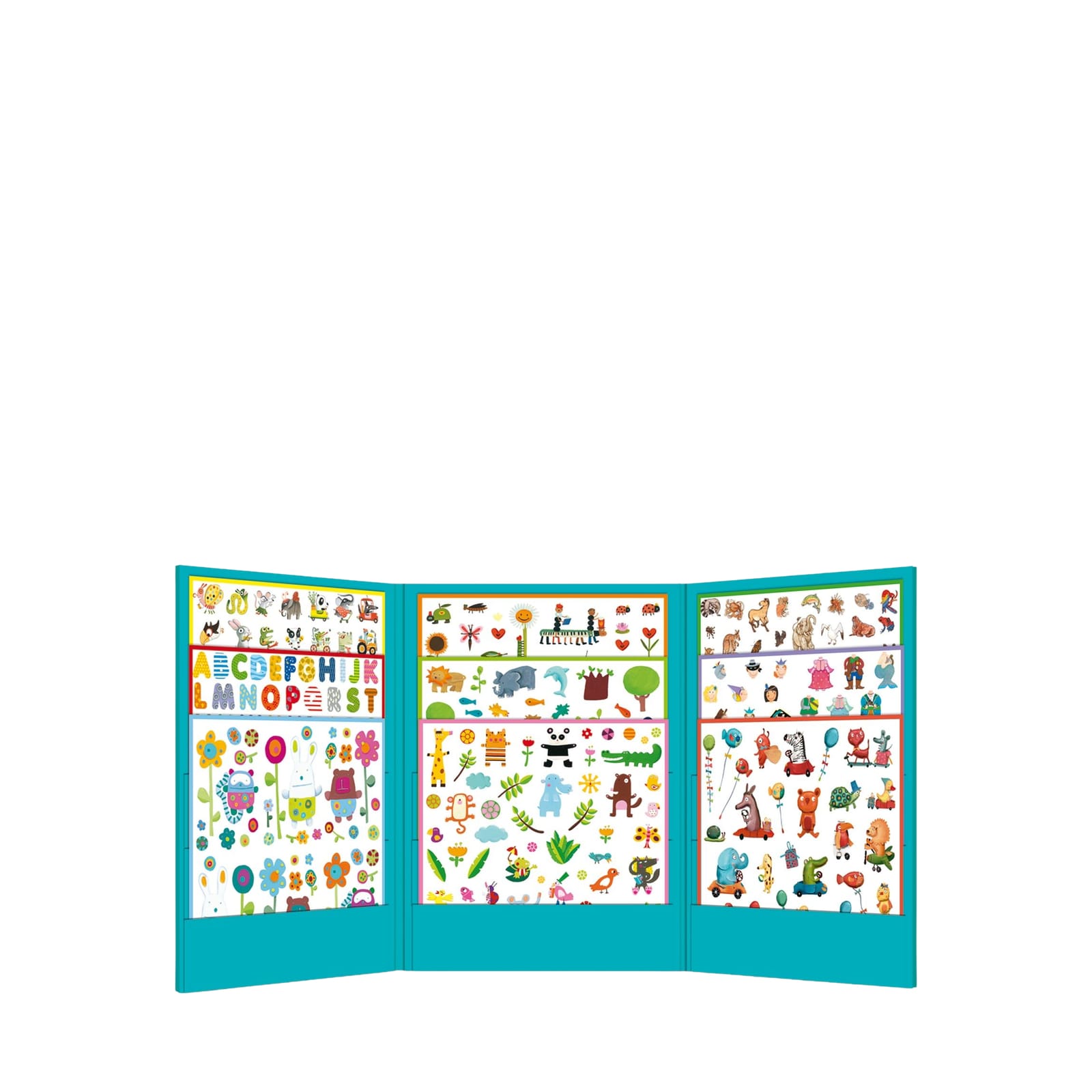 1000 Coloured Stickers - For Little Ones