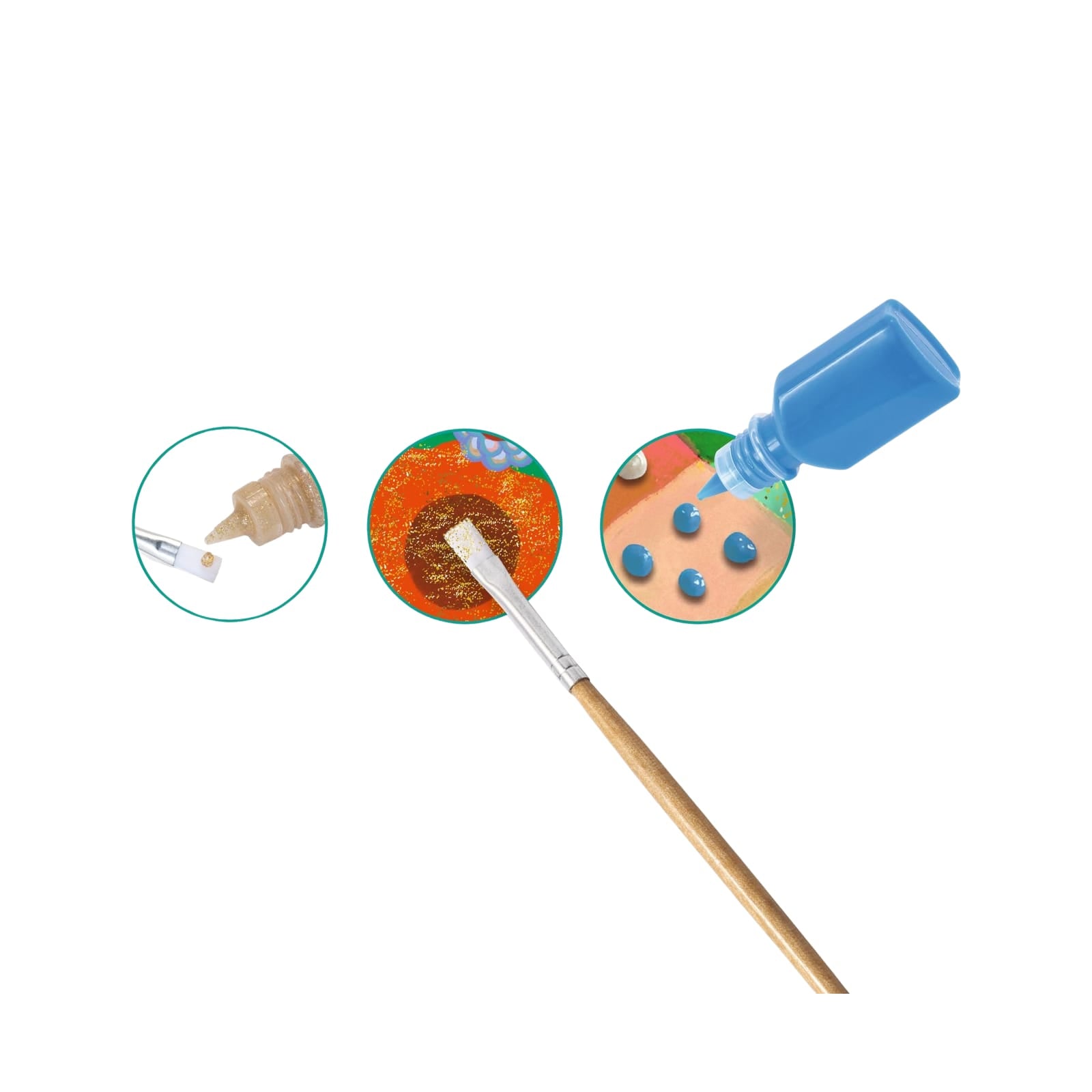 3D Painting Craft Set - Tropical Forest