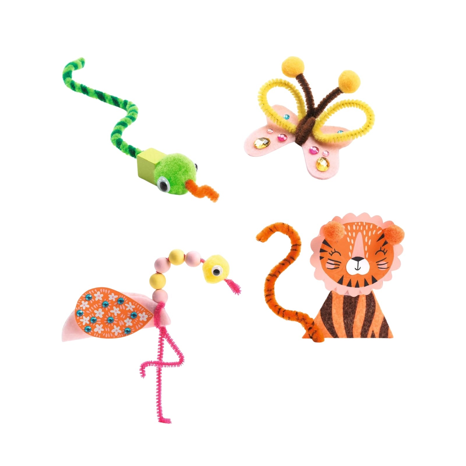 Craft Set - Jungle Animals