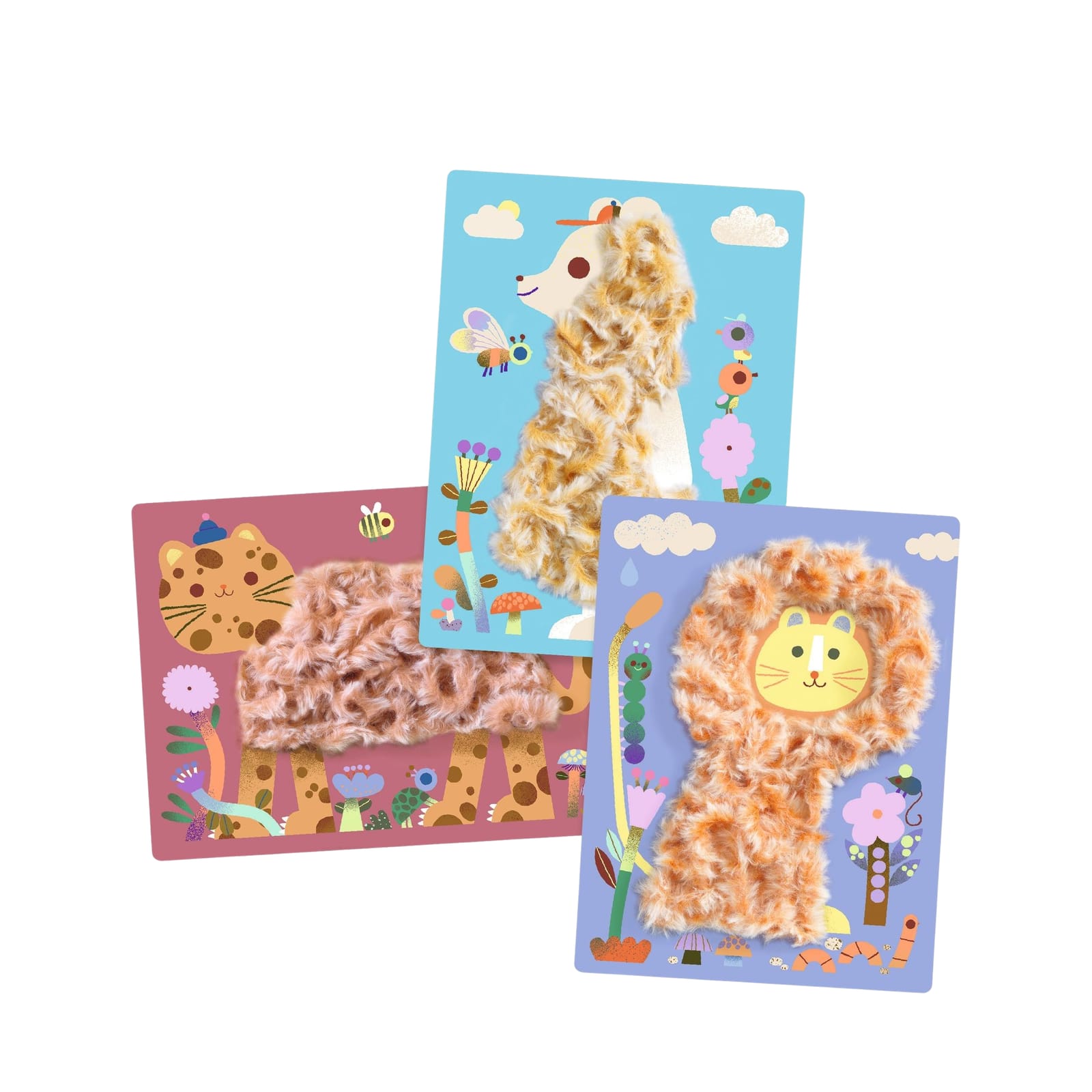 Wool and Velcro Craft Set - Fluffy Friends