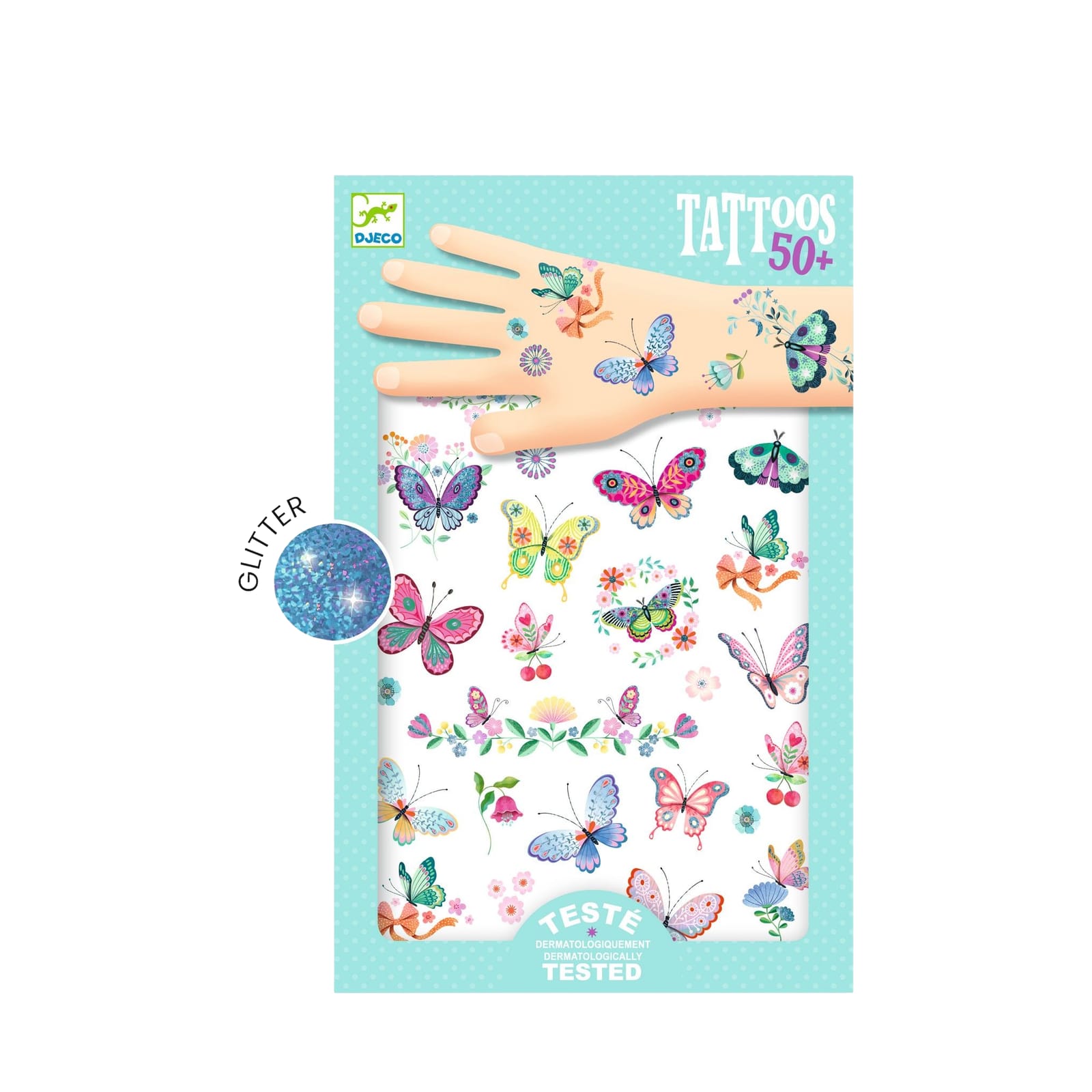 50 Temporary Tattoos - Dream Butterflies
