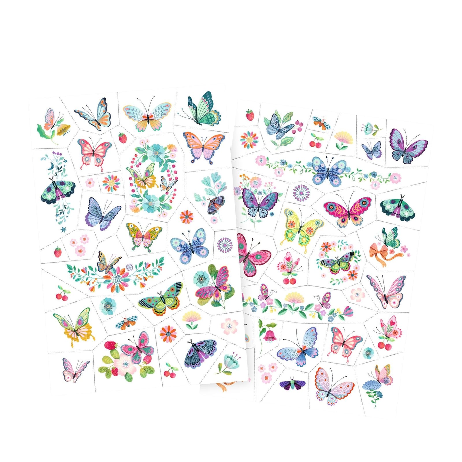 50 Temporary Tattoos - Dream Butterflies