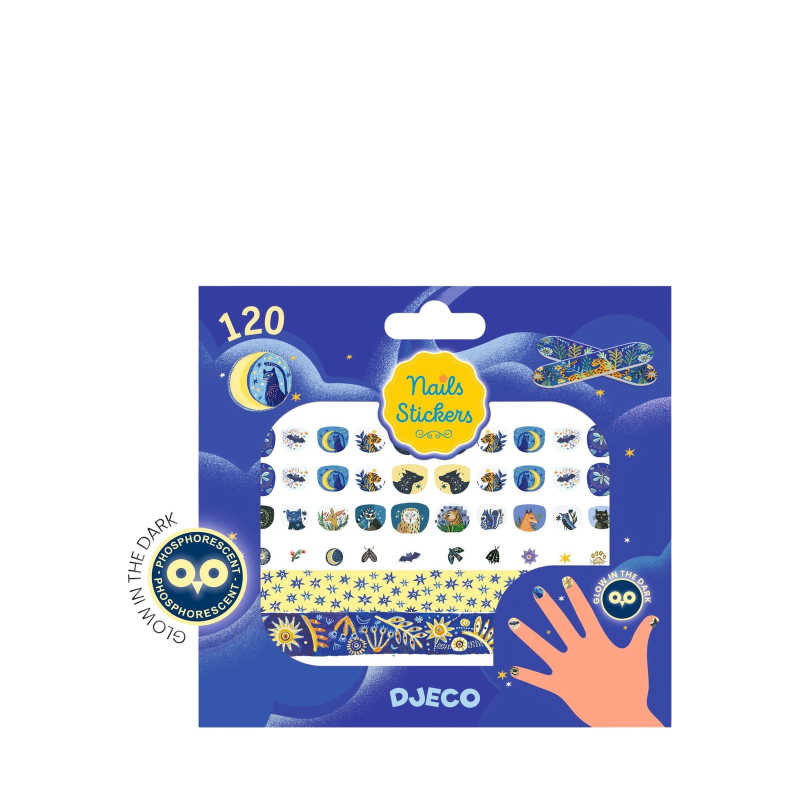 120 Nail Stickers - Moonlight Reflections